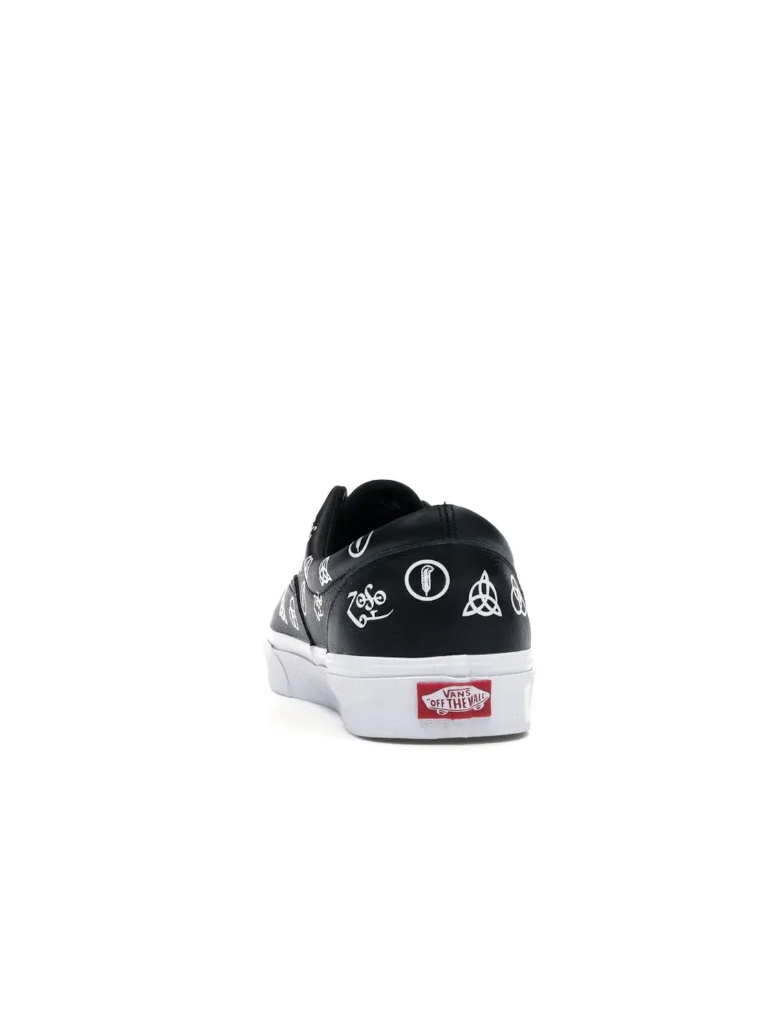 Мужские кеды с принтом Led Zeppelin Vans — изображение 4 из 4, черный/белый