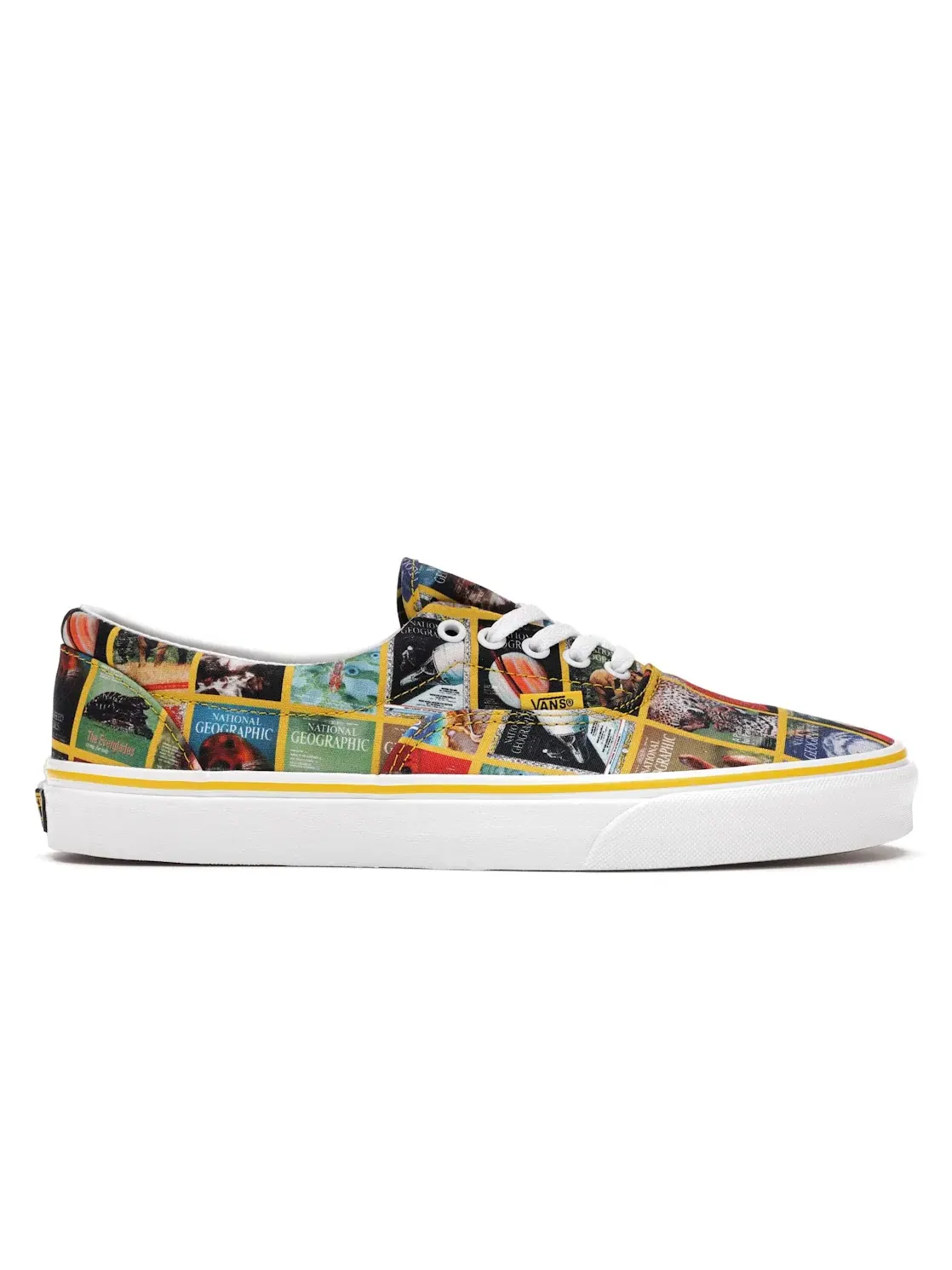 Мужские кроссовки Lifestyle Vans Era Vans — изображение 1 из 4, мульти/белый-желтый