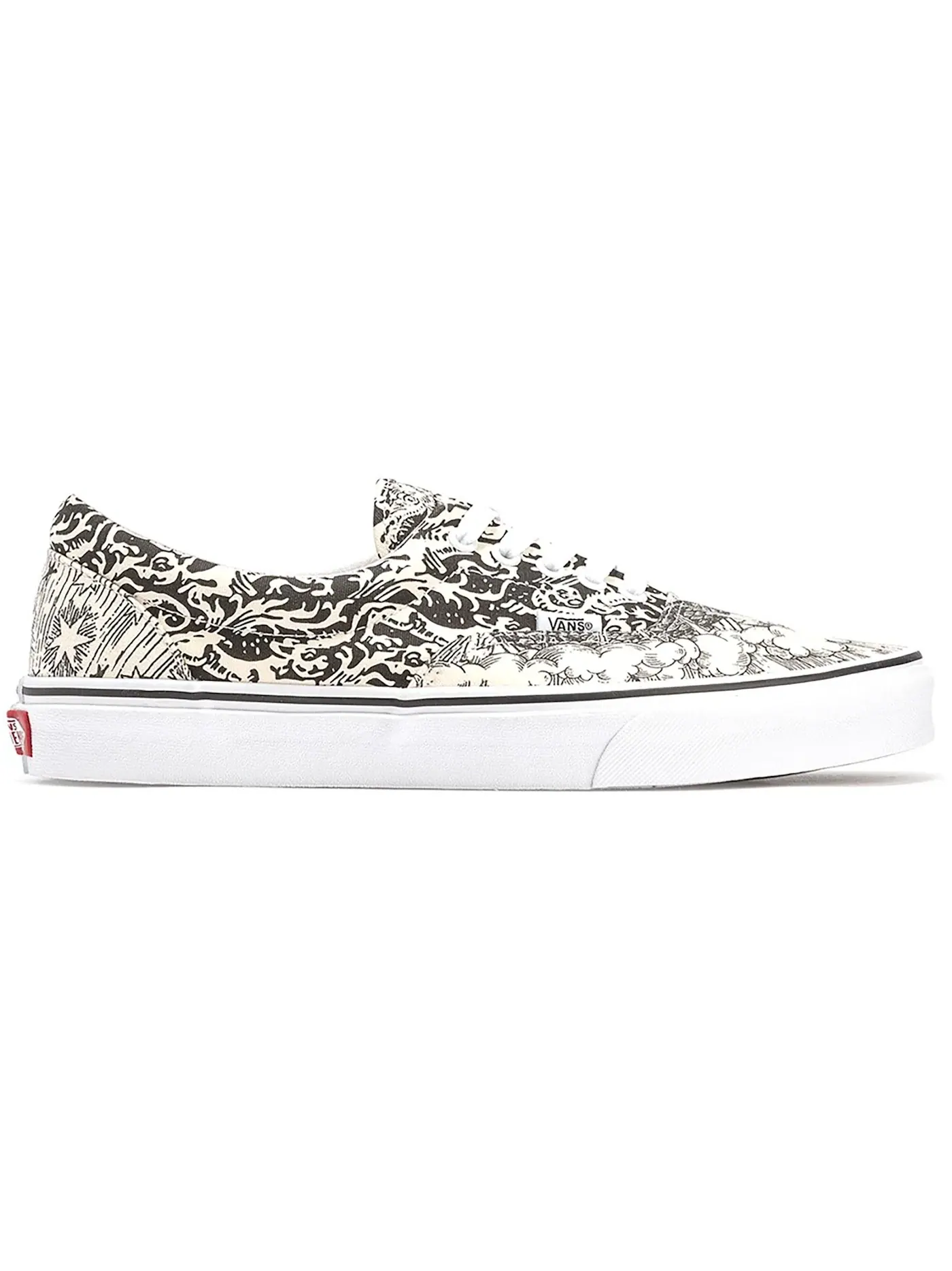Мужские кроссовки Lifestyle Vans Era Ouroboros Vans — изображение 1 из 1, черный белый