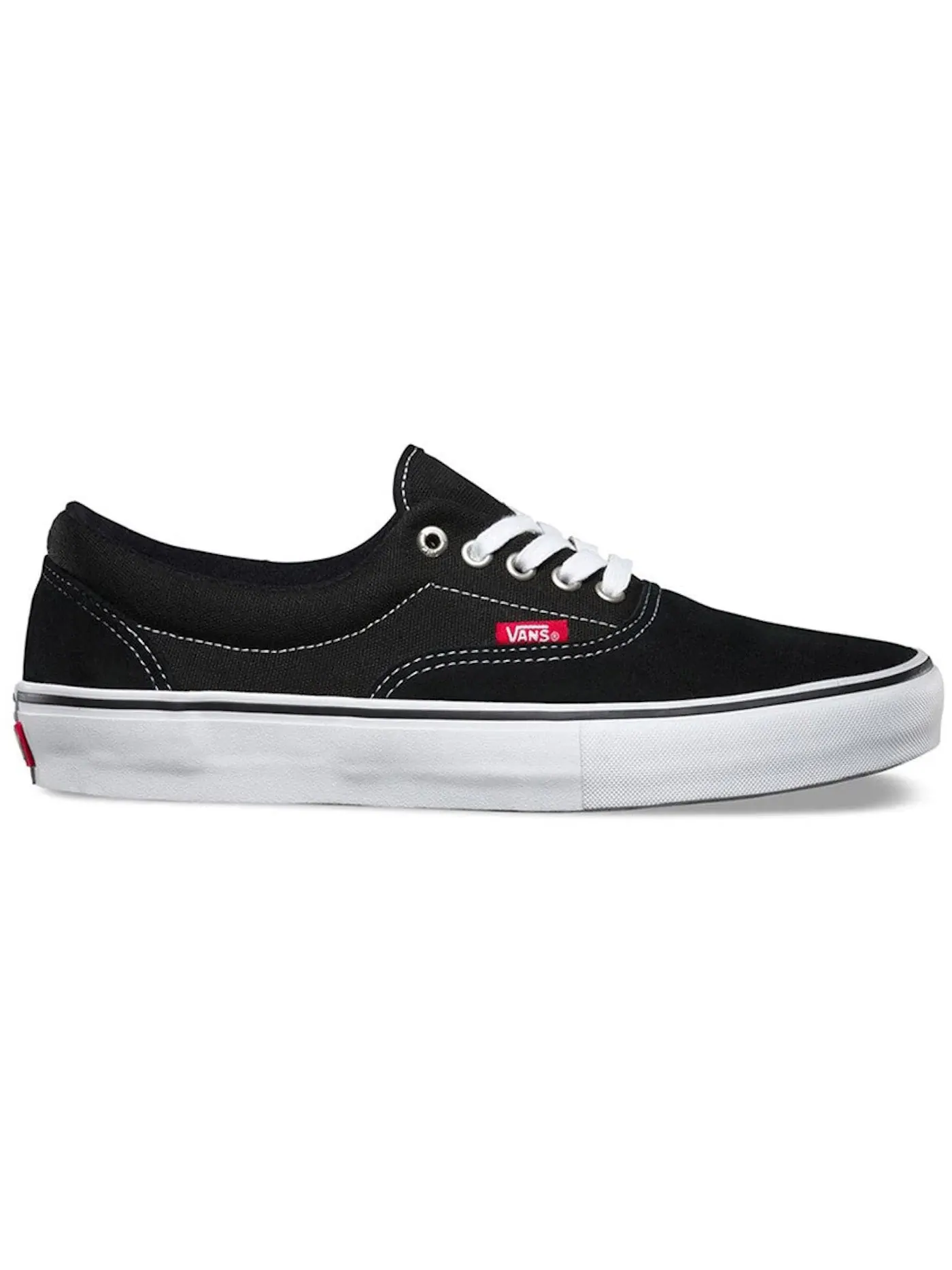 Мужские кроссовки с кожаным верхом Vans Era Pro — изображение 1 из 1, черный/белый