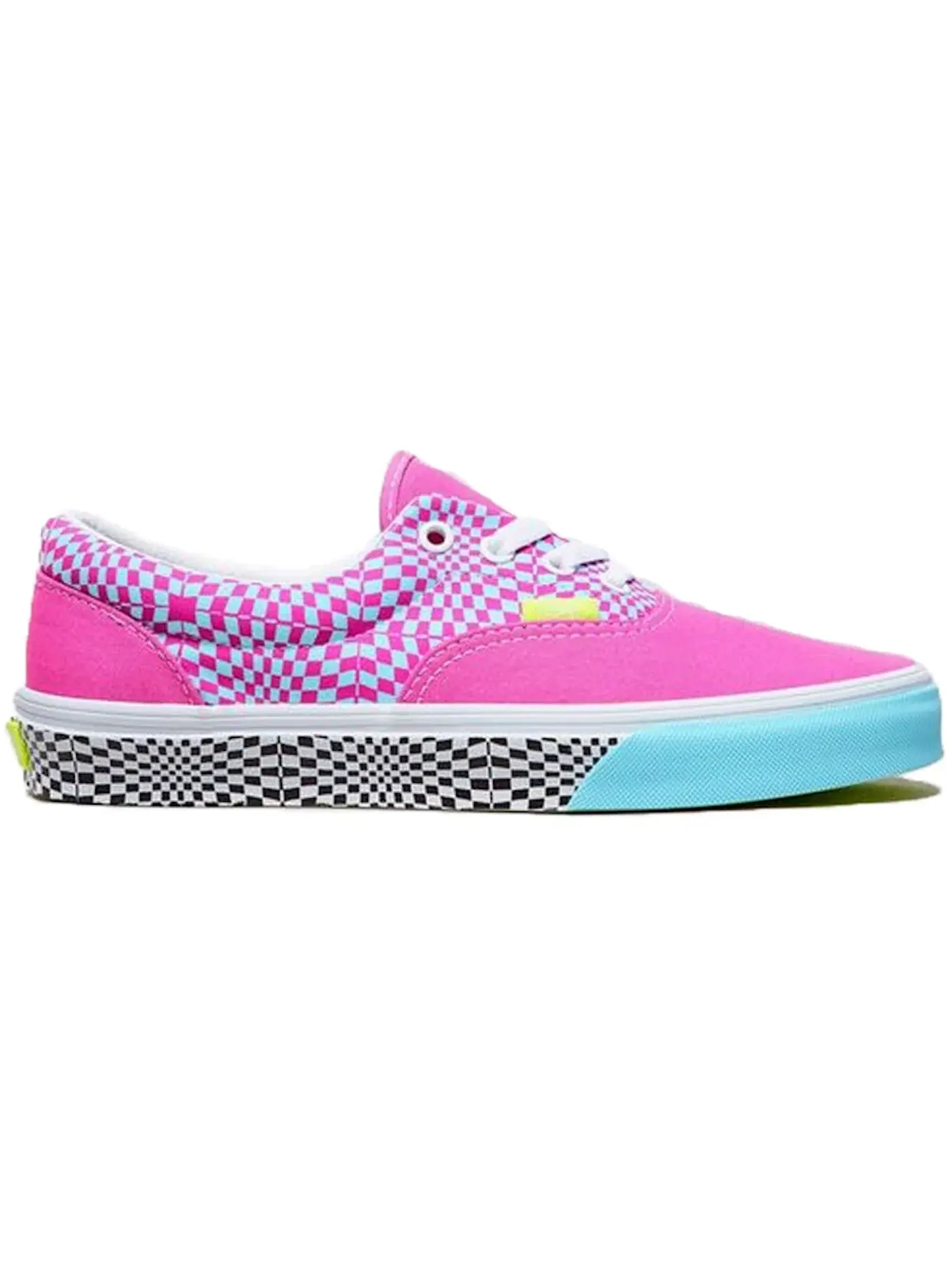 Женские кроссовки с принтом Vans Era — изображение 1 из 1, розовый/светлый синий