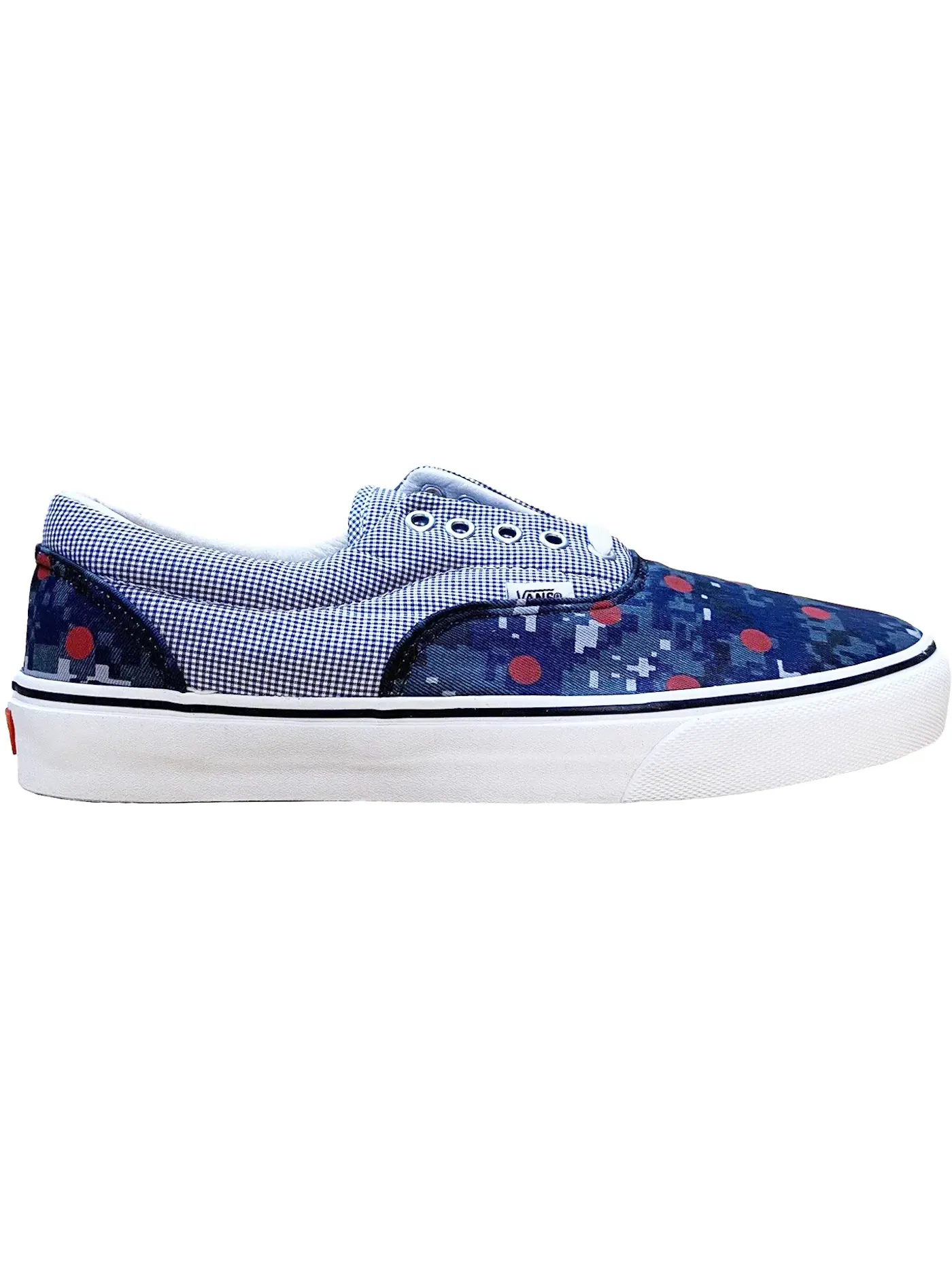 Мужские кроссовки с камуфляжным принтом Vans Era — изображение 1 из 1, темно-синий