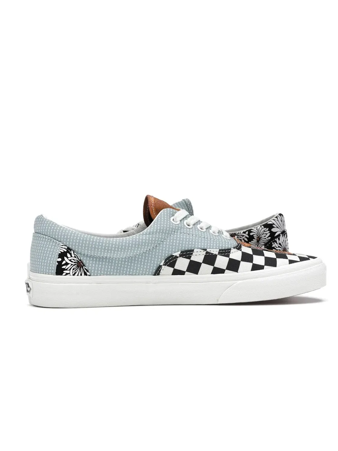 Мужские кеды с патчворк-дизайном Vans Era — изображение 3 из 4, черный/белый