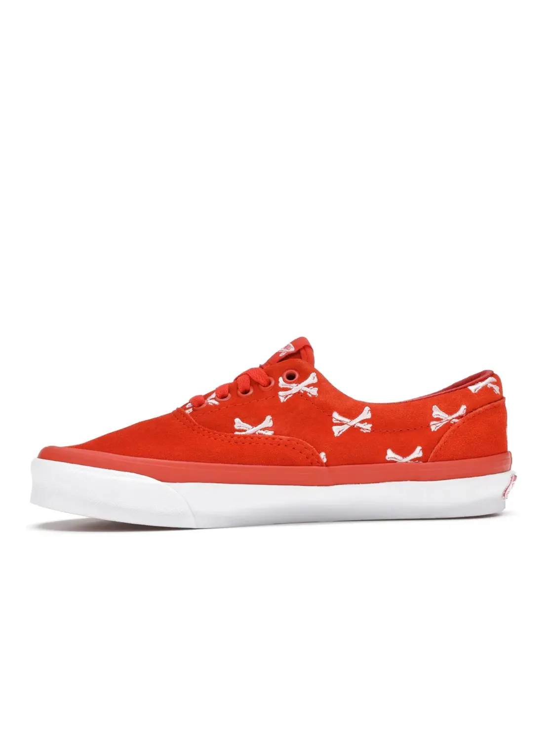 Мужские кроссовки из замши с принтом Vans Era WTAPS Bones Vans — изображение 3 из 4, оранжевый-белый