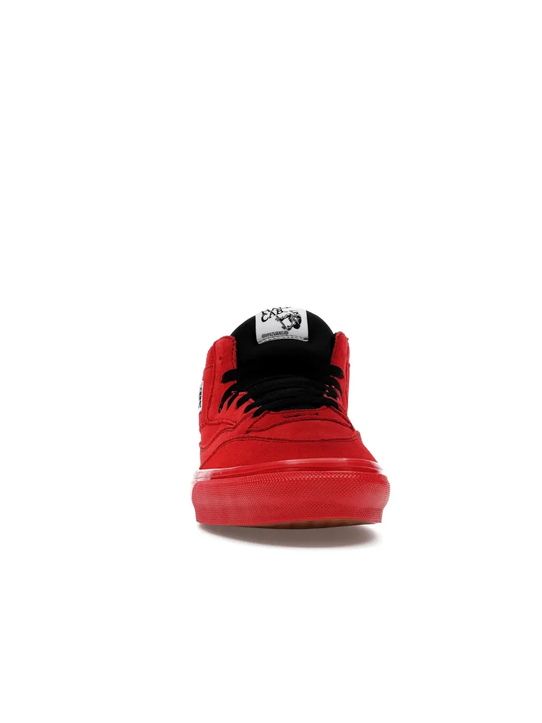 Мужские кроссовки с низким силуэтом Vans Half Cab 92 — изображение 2 из 4, красный/красный/черный