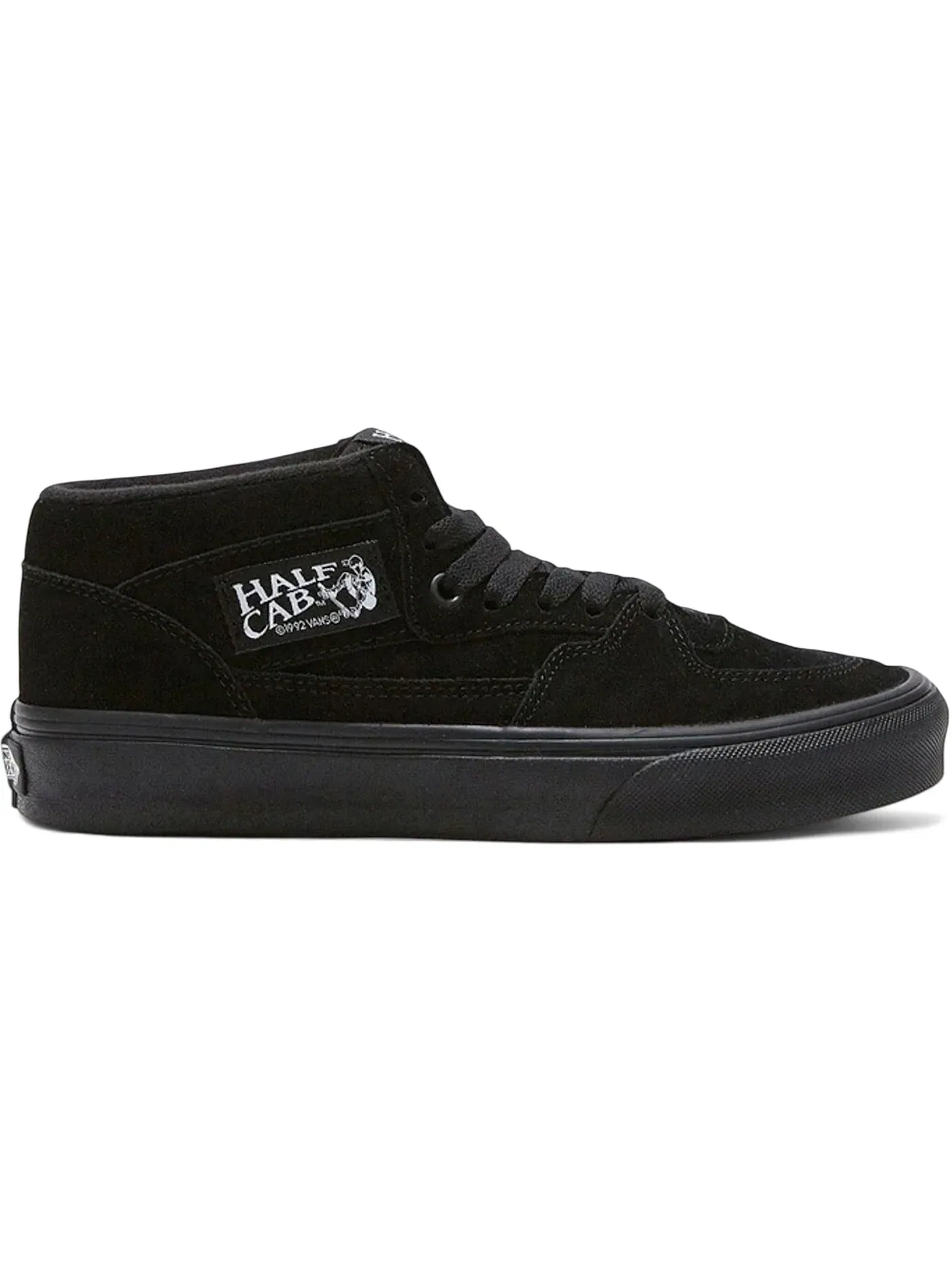 Мужские кроссовки с замшевым верхом Vans Half Cab Vans — изображение 1 из 1, черный