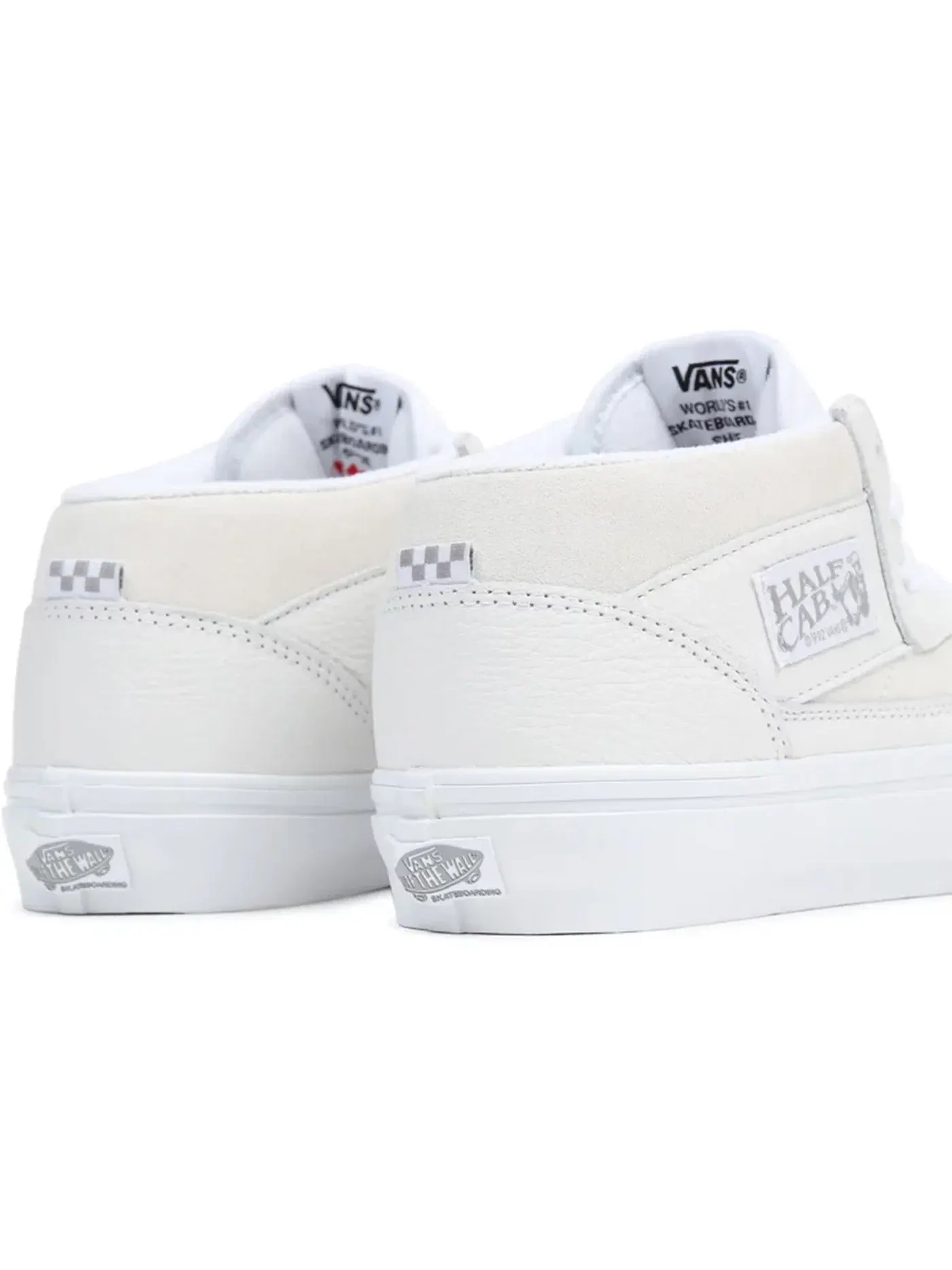 Мужские кроссовки Lifestyle Vans Half Cab — изображение 3 из 3, белый/белый