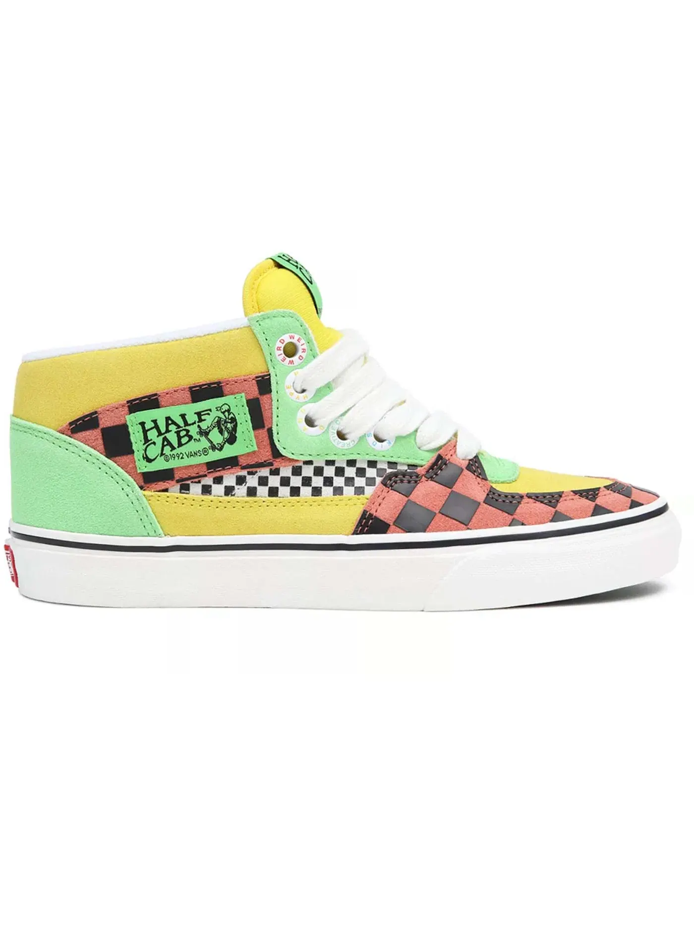 Кроссовки унисекс с принтом Vans Half Cab — изображение 1 из 1, мульти