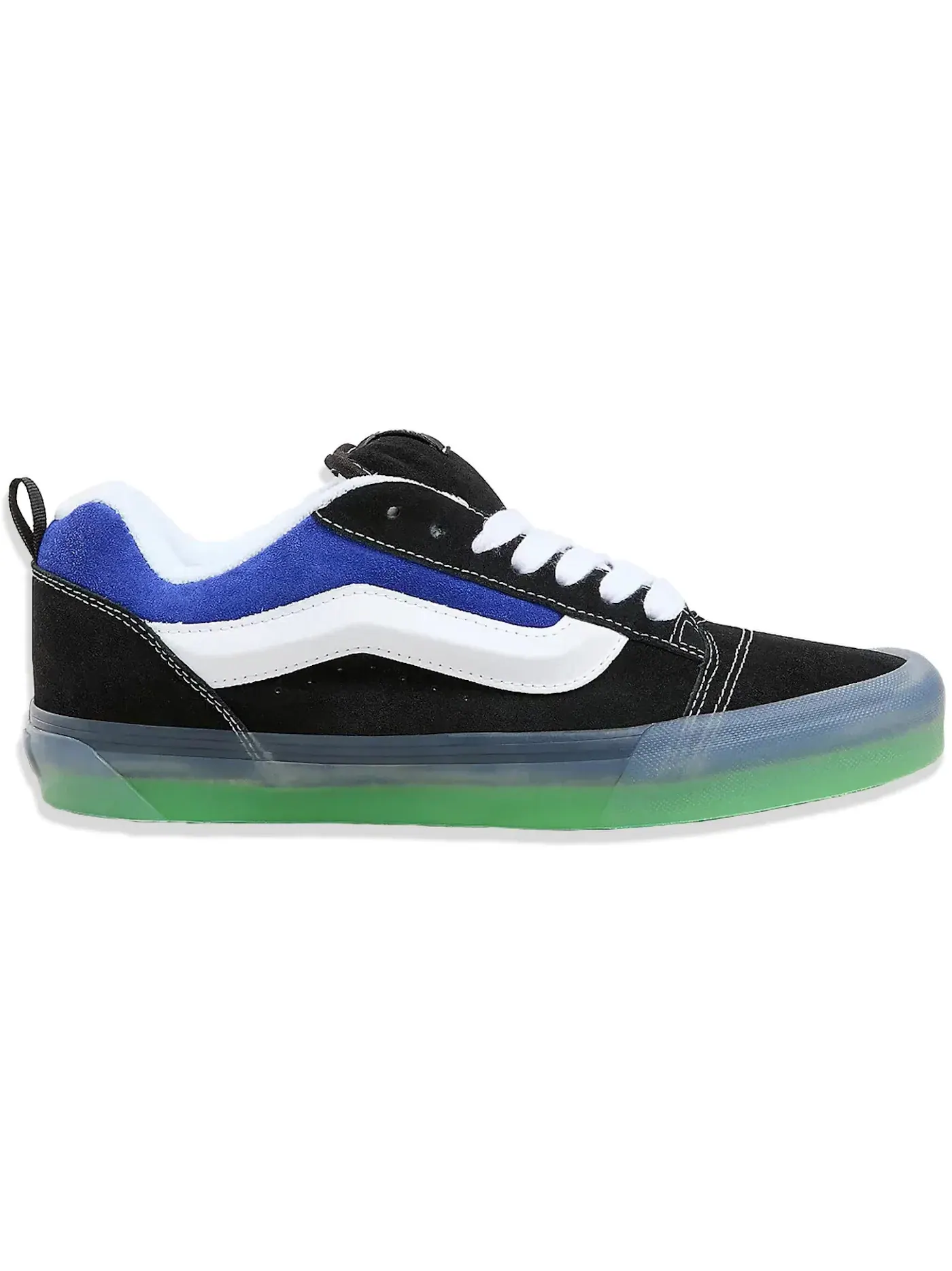 Мужские кроссовки с толстой подошвой Vans Knu Skool — изображение 1 из 1, черный/синий