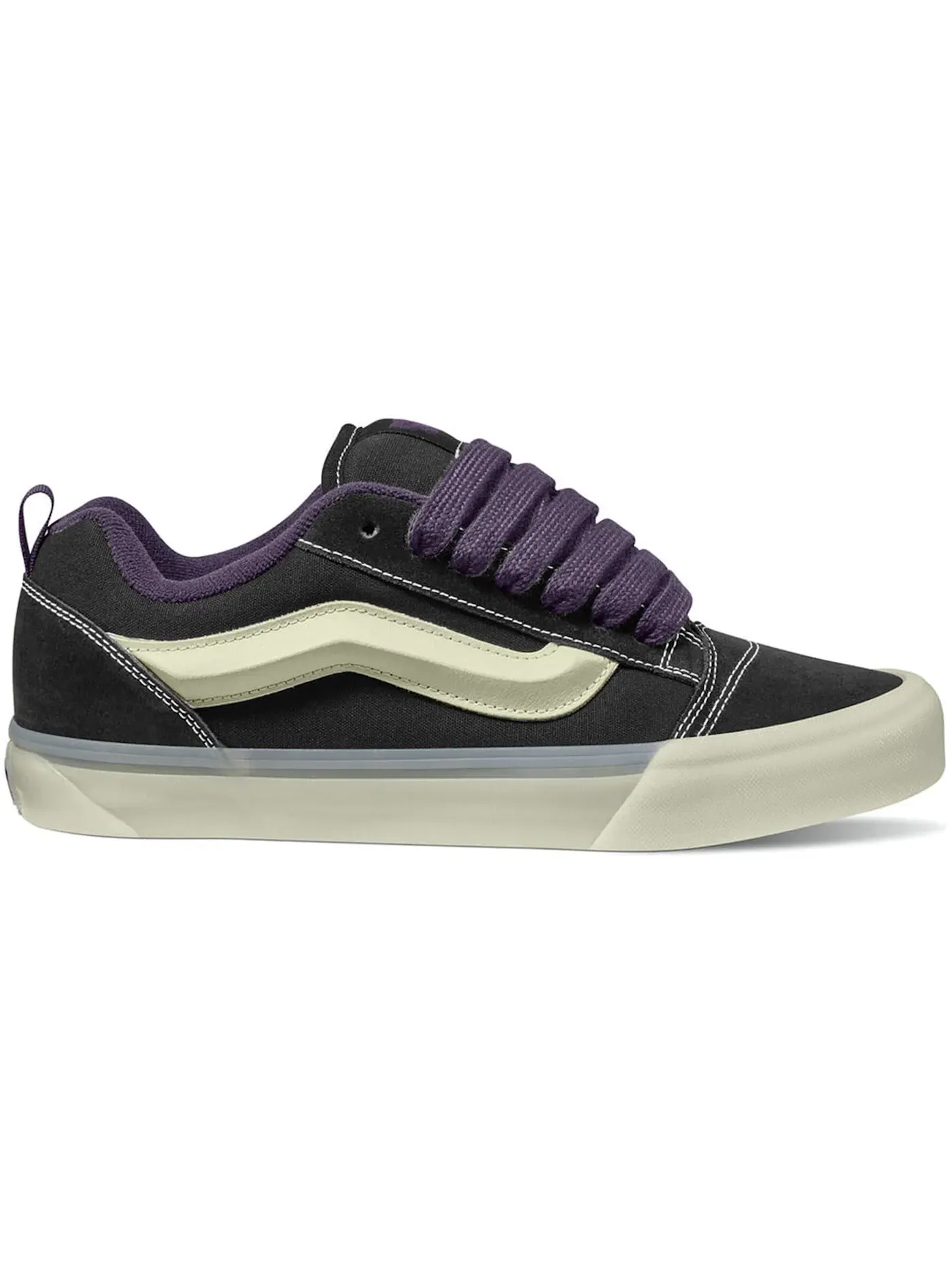 Мужские кеды с принтом Vans Knu Skool — изображение 1 из 2, черный фиолетовый
