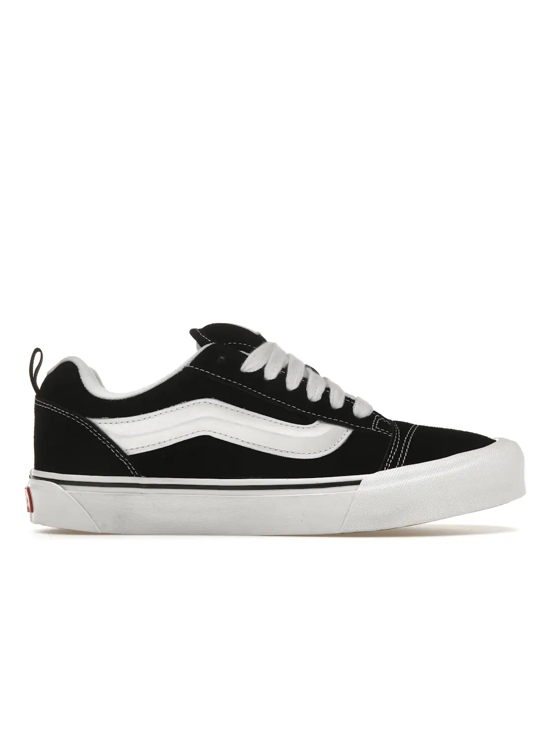Мужские кроссовки повседневные Vans Knu Skool — изображение 1 из 4, черный/белый
