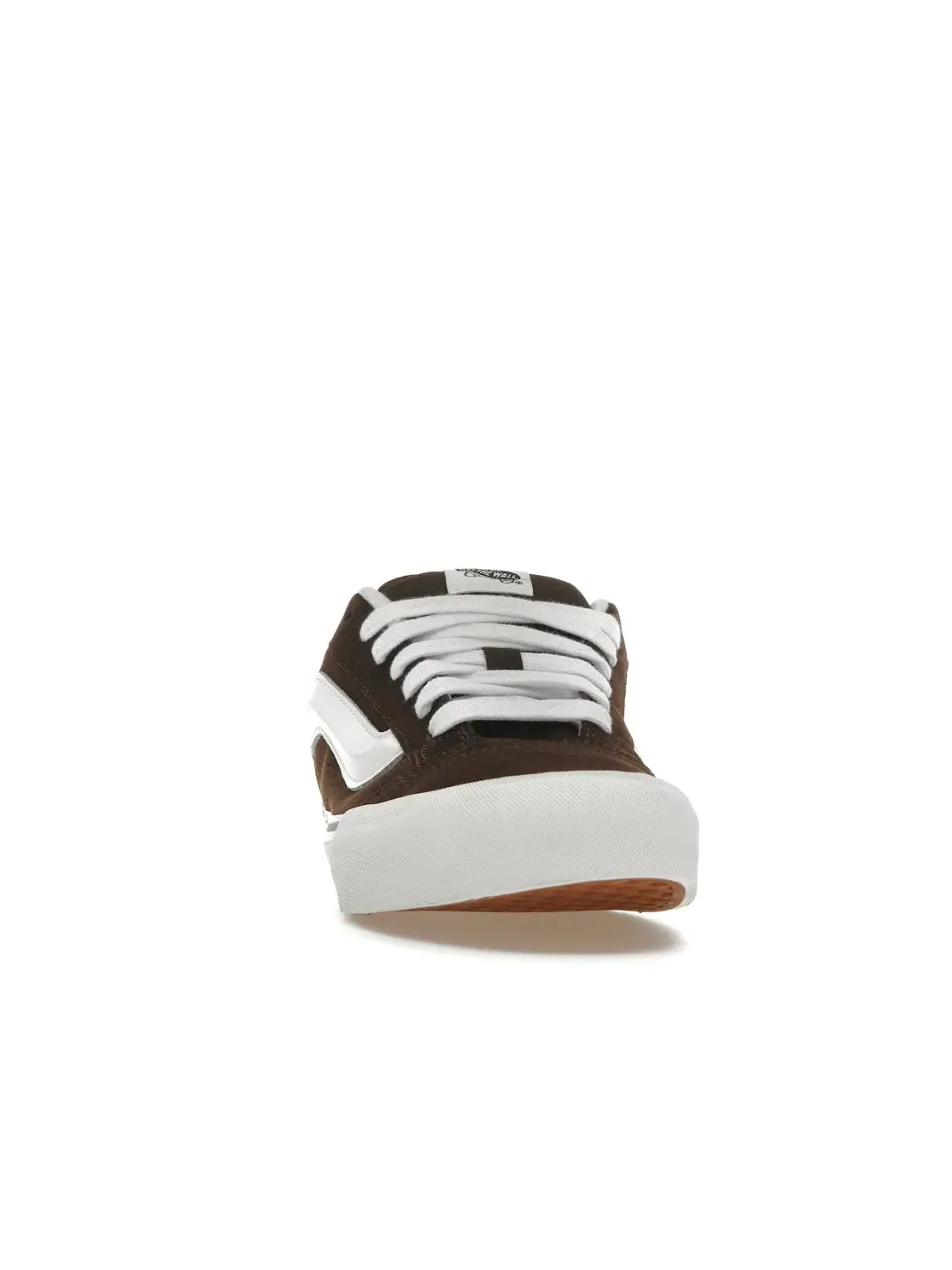 Мужские кроссовки на шнуровке Vans Knu Skool — изображение 2 из 4, коричневый/белый