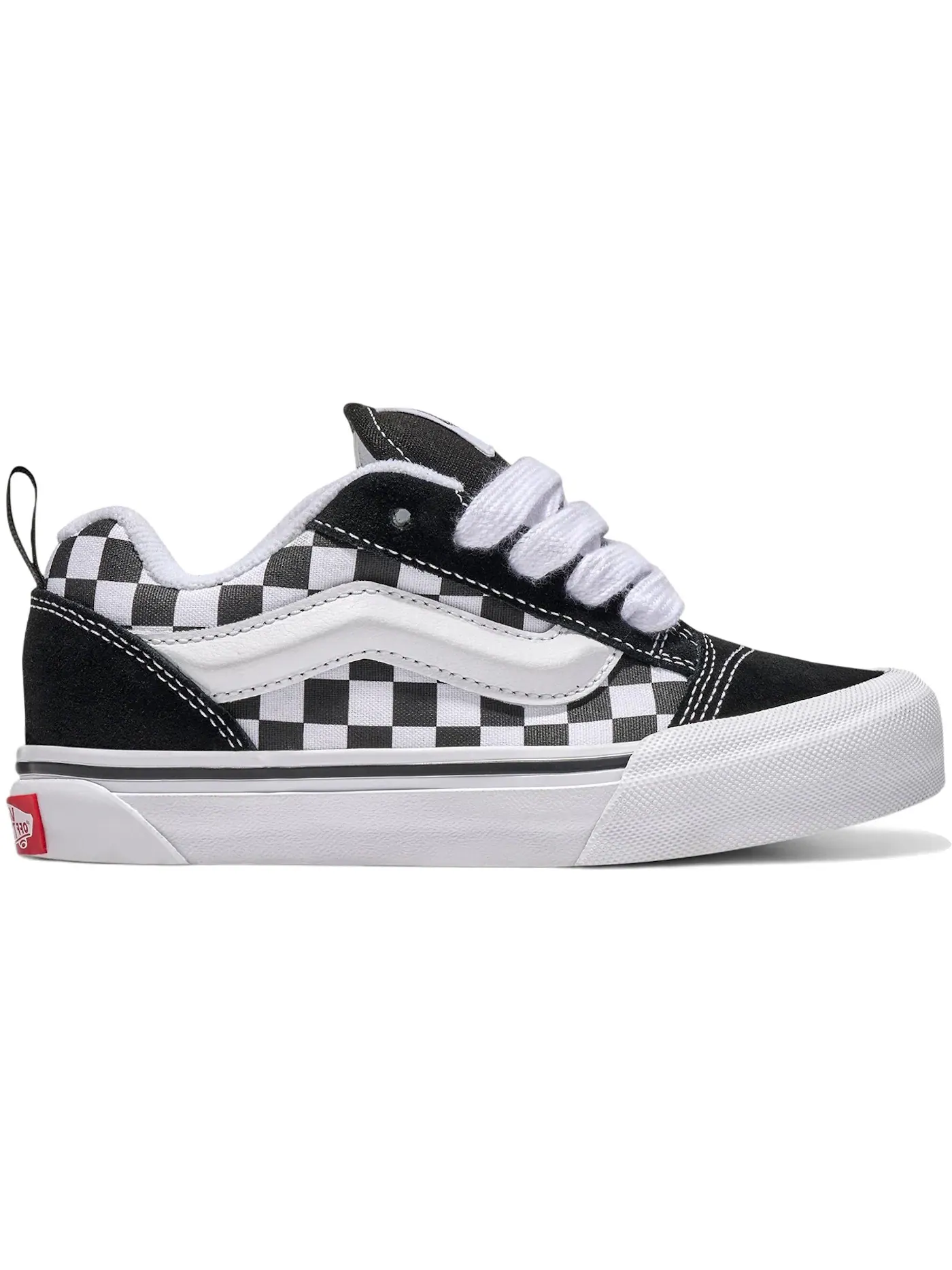 Детские кроссовки Lifestyle Vans Knu Skool Vans — изображение 1 из 1, черный/белый