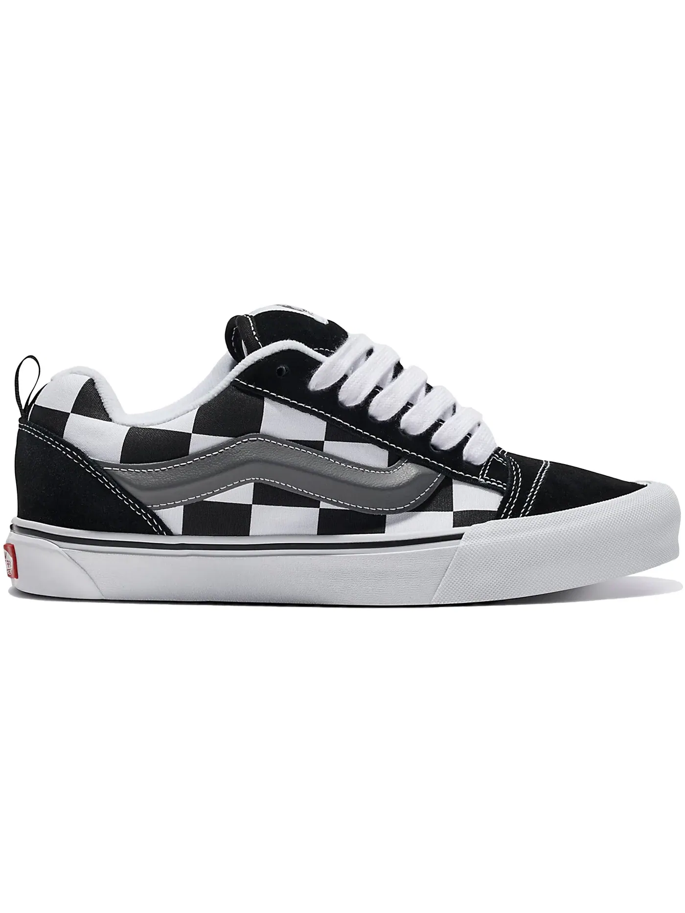 Мужские кроссовки Lifestyle Vans Knu Skool — изображение 1 из 1, черный/белый