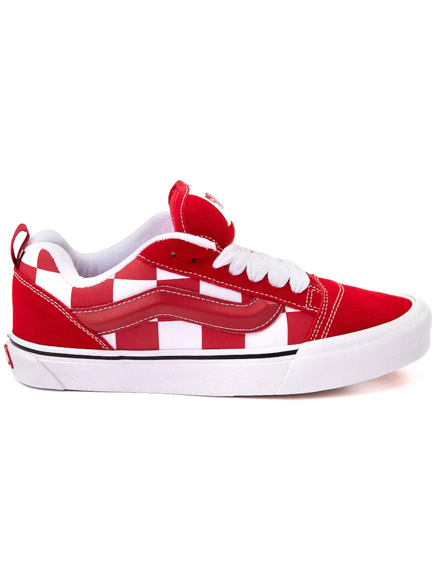 Мужские кеды Lifestyle с принтом Knu Skool Vans — изображение 1 из 1, красный/белый