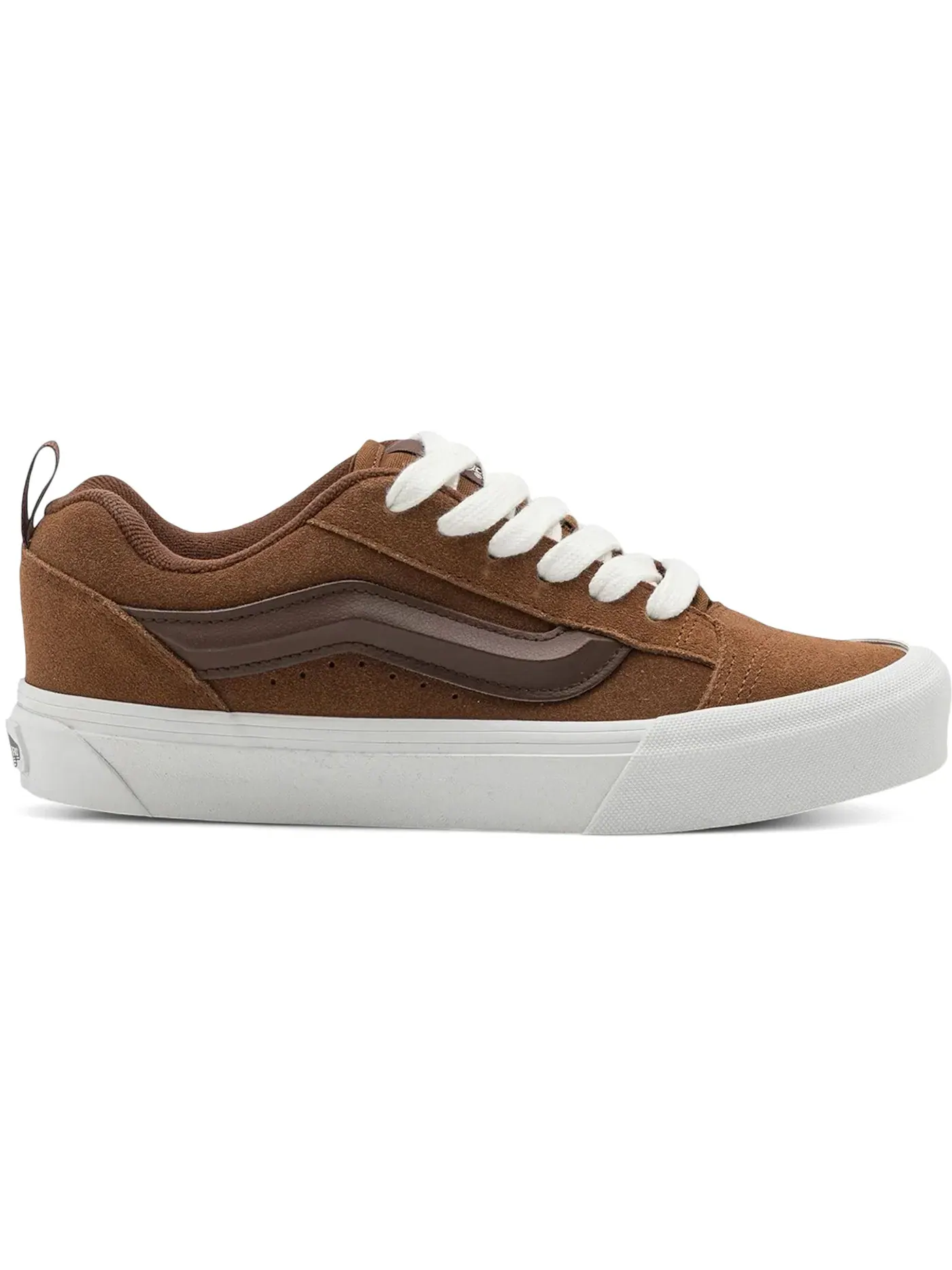 Мужские кроссовки на платформе Vans Knu Skool — изображение 1 из 1, коричневый