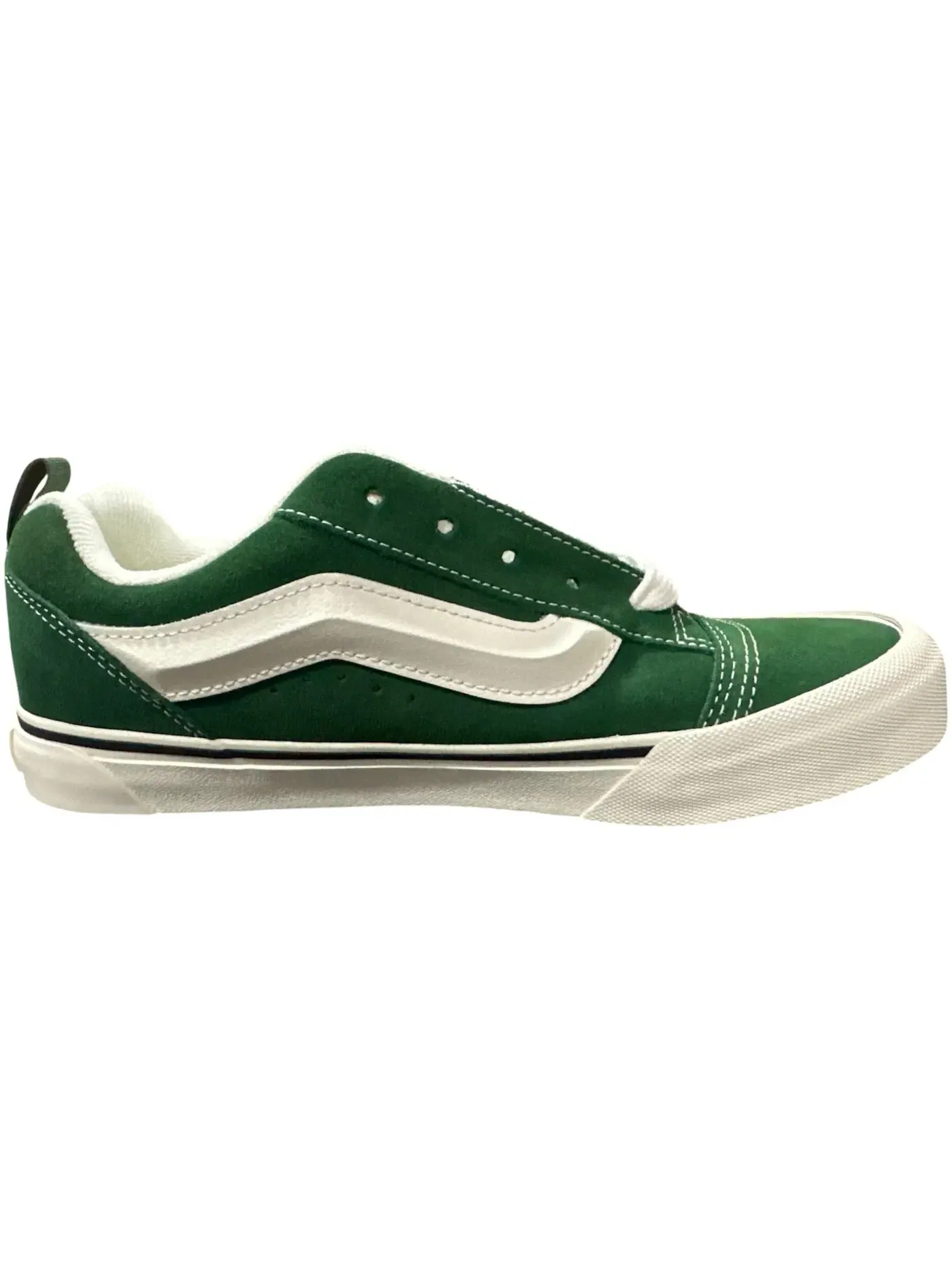 Детские кроссовки для мальчиков с замшевым верхом Vans Knu Skool — изображение 1 из 1, зеленый