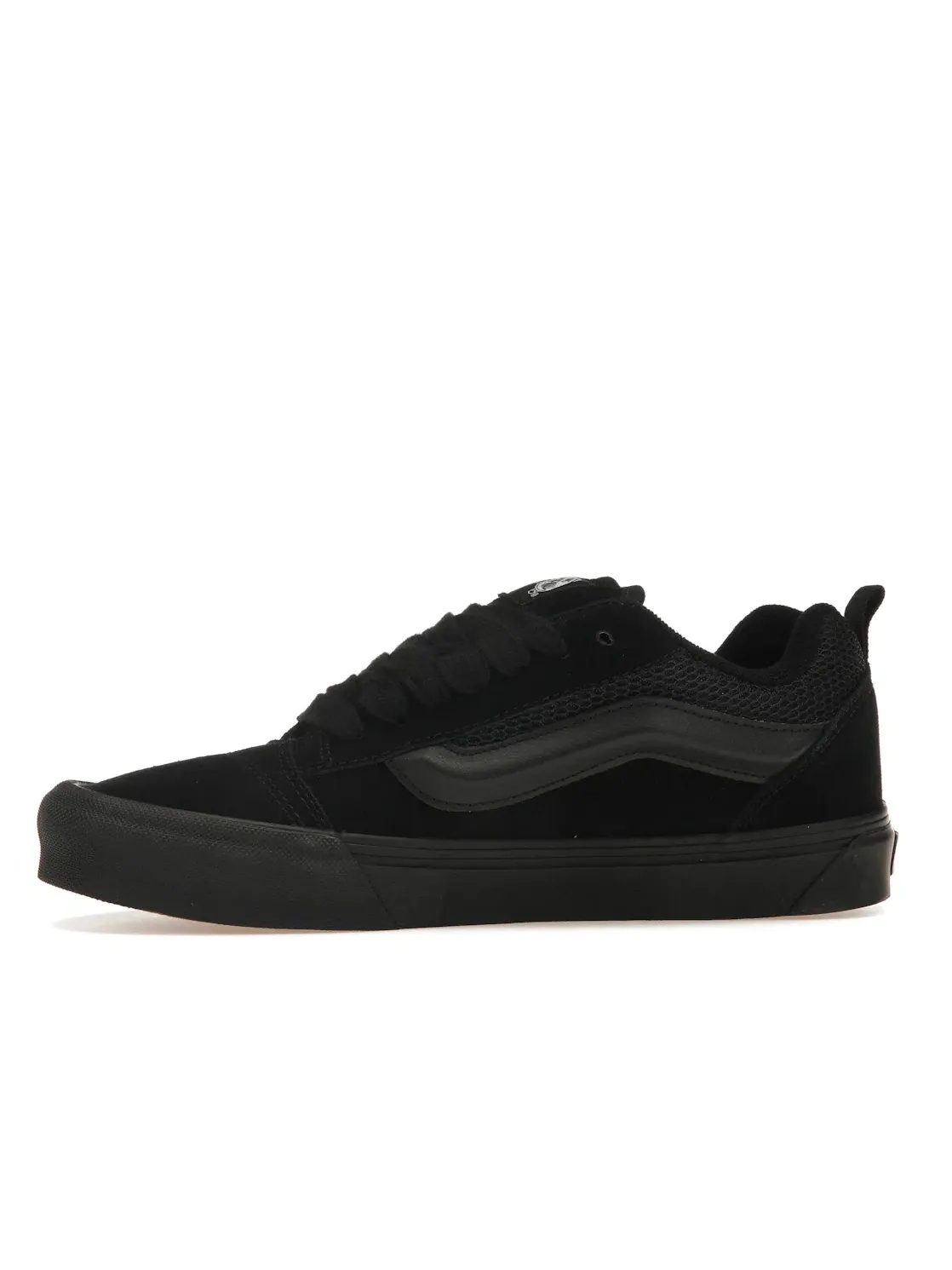 Мужские кроссовки с увеличенной подошвой Vans Knu Skool Vans — изображение 3 из 4, черный/черный