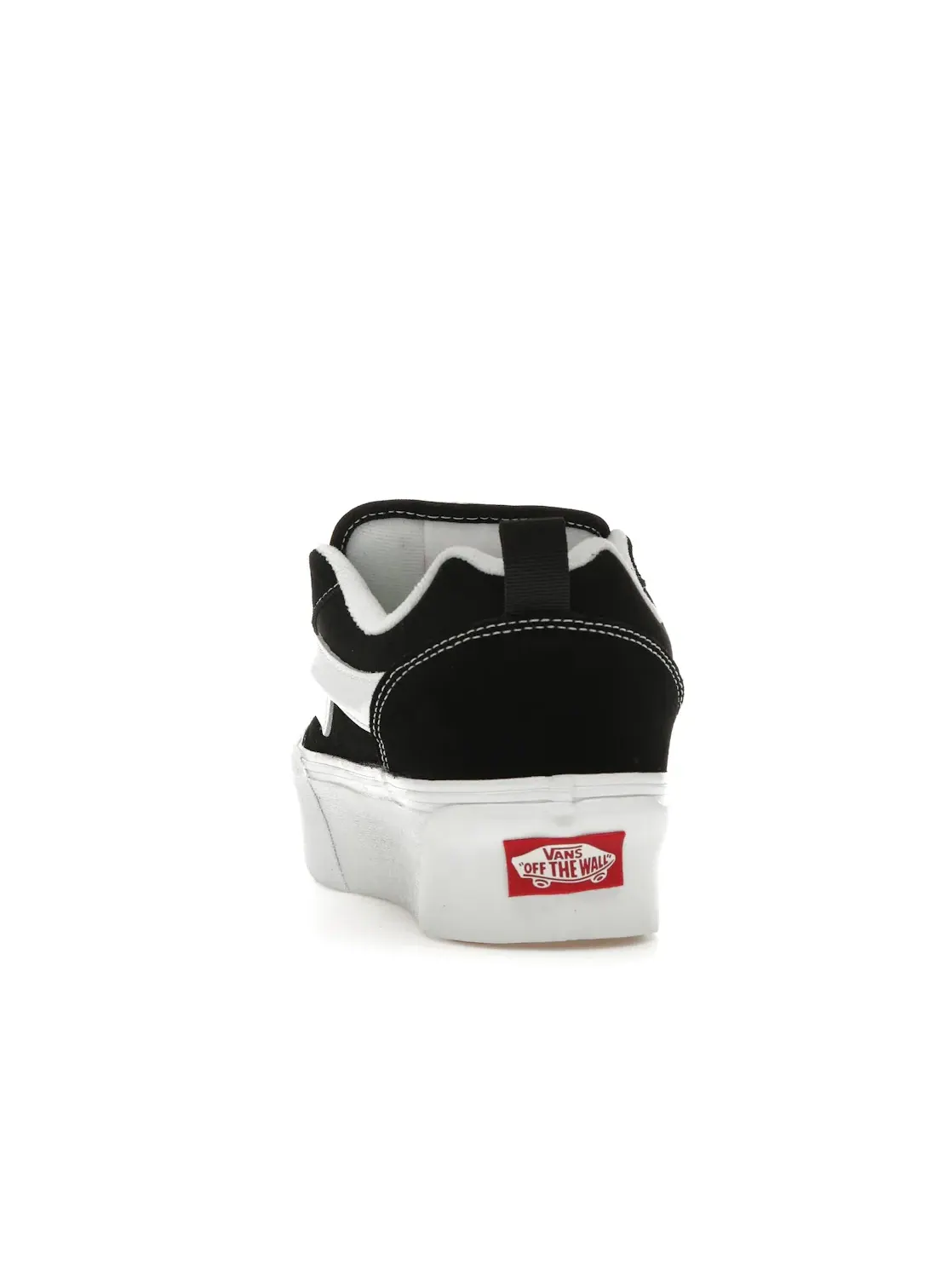 Женские кроссовки на платформе Vans Knu Stack — изображение 4 из 4, черный/белый