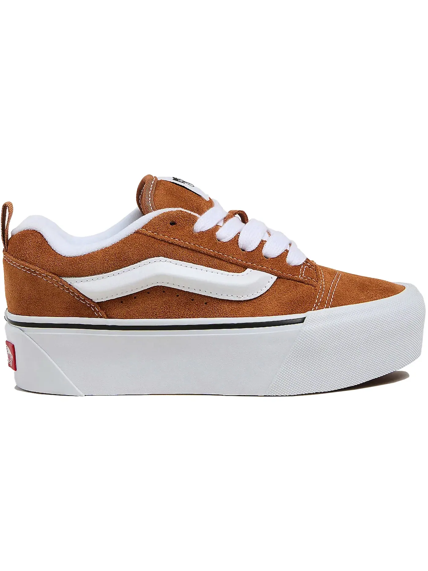 Мужские кроссовки повседневные Vans Knu Stack — изображение 1 из 1, коричневый/оранжевый