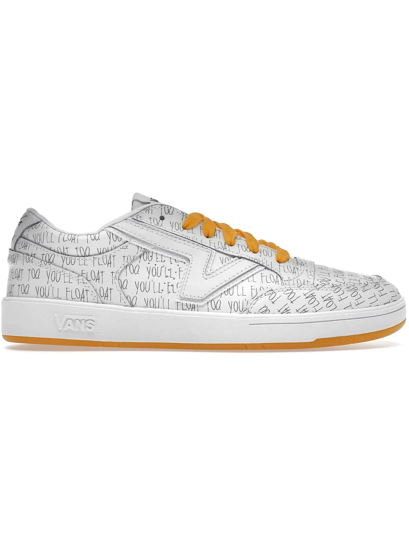 Мужские кроссовки Lifestyle Vans Lowland ComfyCush — изображение 1 из 1, белый/желтый/черный