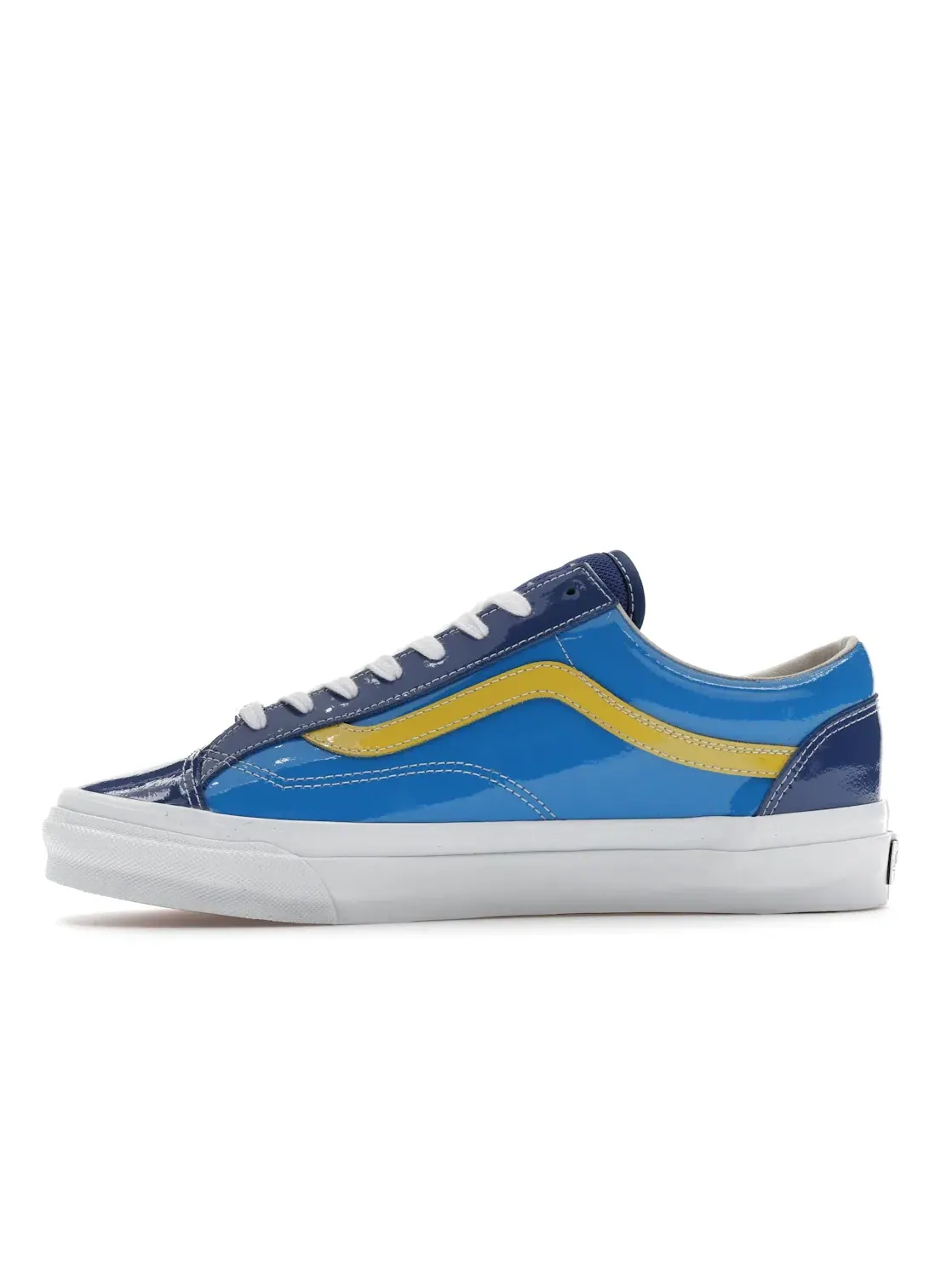 Мужские кеды Lifestyle с патентованным верхом Vans LX Old Skool 36 — изображение 3 из 4, лазурный
