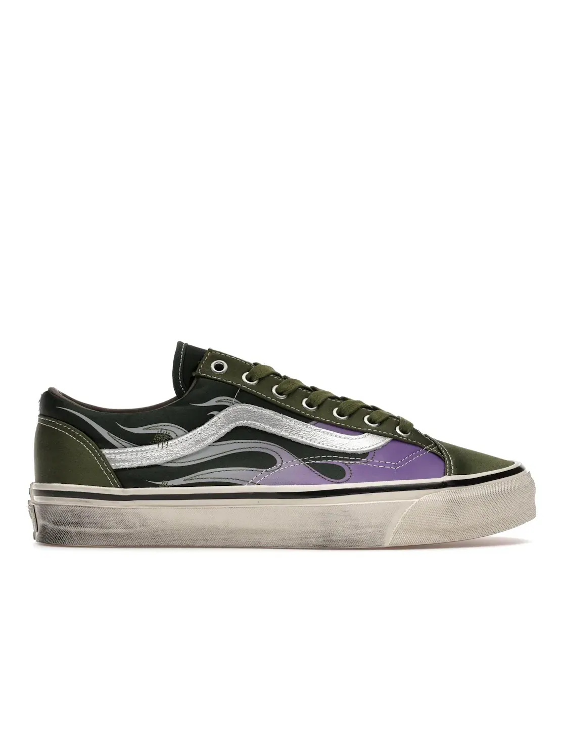Мужские кроссовки с принтом Vans LX Old Skool — изображение 1 из 4, зеленый/фиолетовый/серый