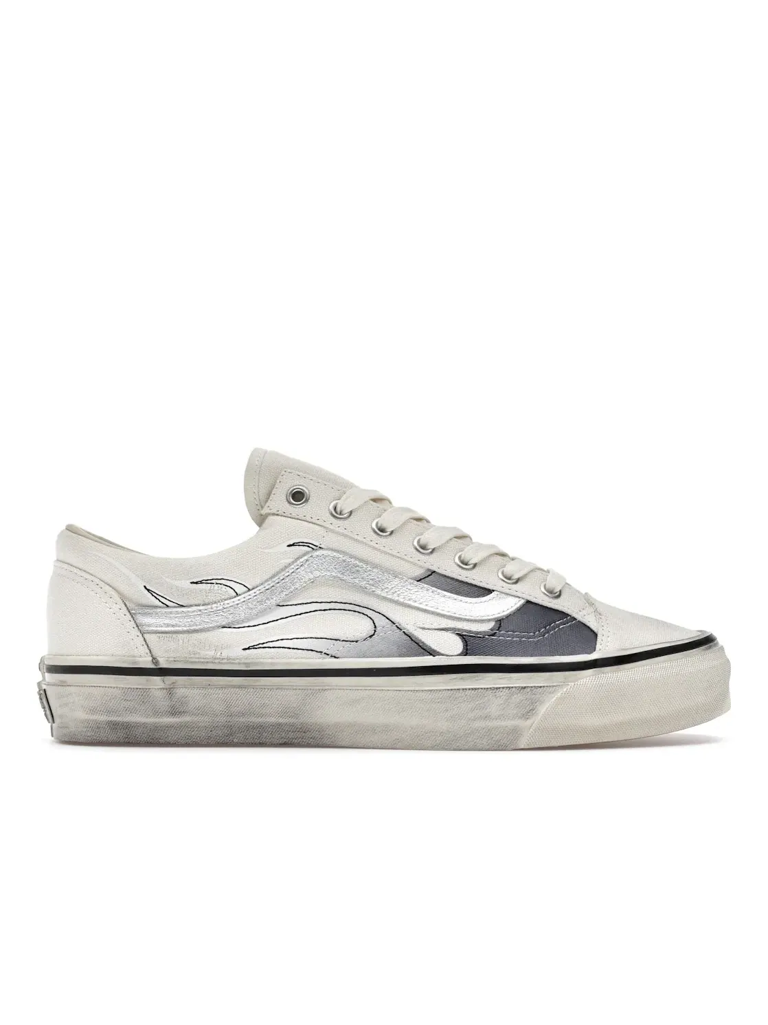 Мужские кроссовки с принтом Vans LX Old Skool — изображение 1 из 4, белый/серый/черный