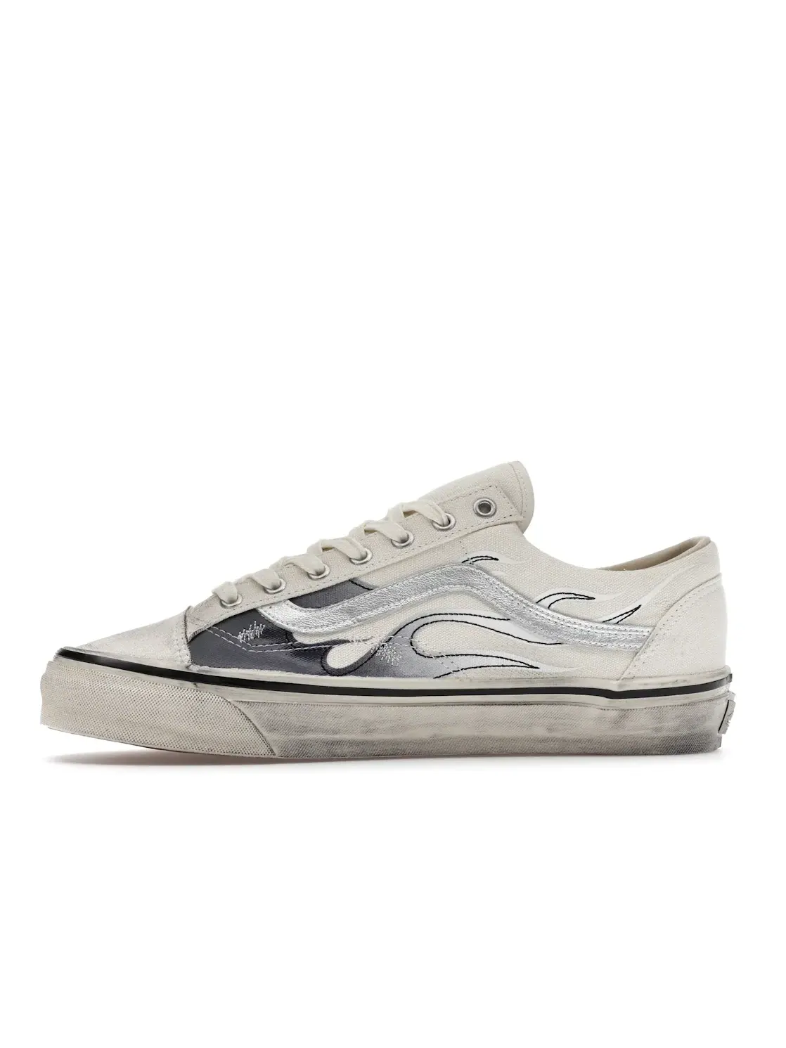 Мужские кроссовки с принтом Vans LX Old Skool — изображение 3 из 4, белый/серый/черный