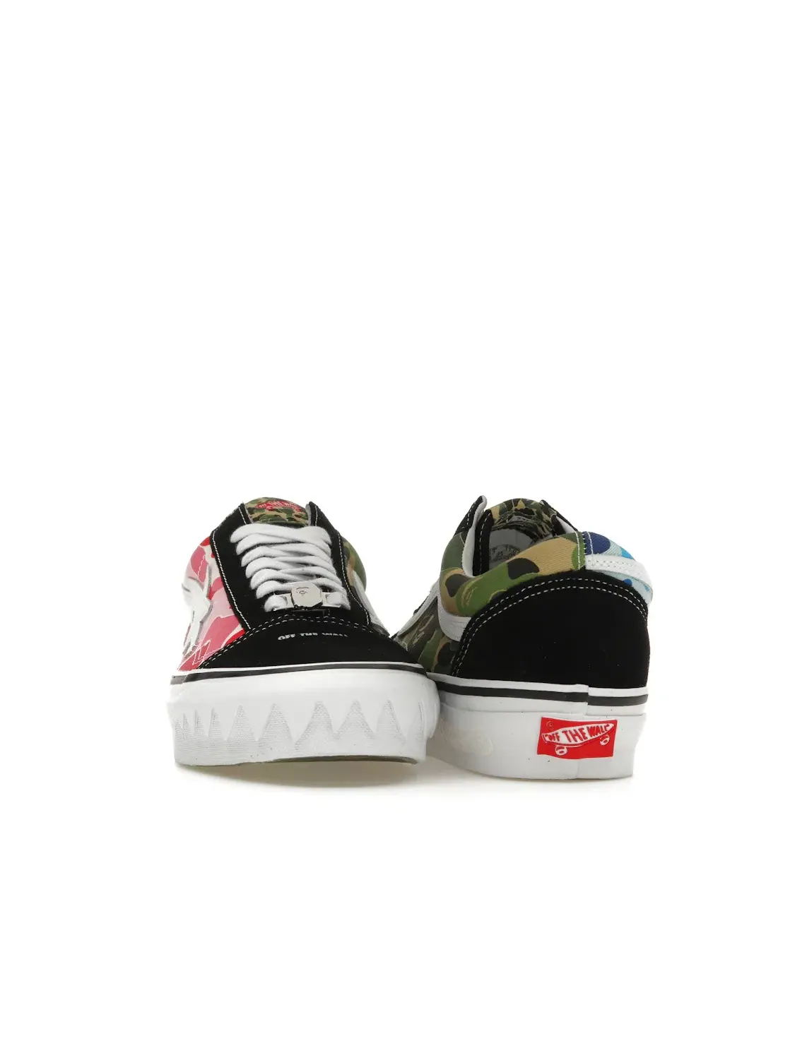 Мужские кроссовки lifestyle с камуфляжным принтом Vans LX Old Skool — изображение 2 из 4, черный/белый/мульти