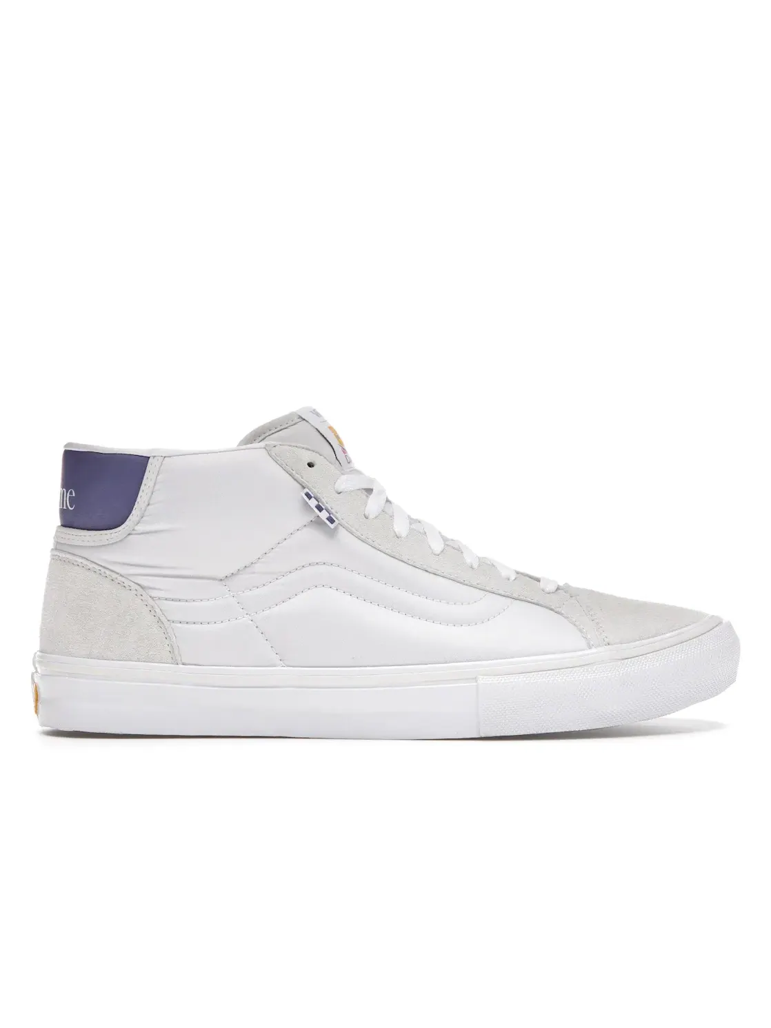 Мужские кроссовки Lifestyle Vans Mid Skool — изображение 1 из 4, белый//синий
