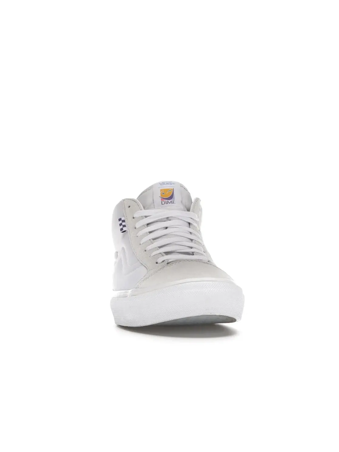 Мужские кроссовки Lifestyle Vans Mid Skool — изображение 2 из 4, белый//синий