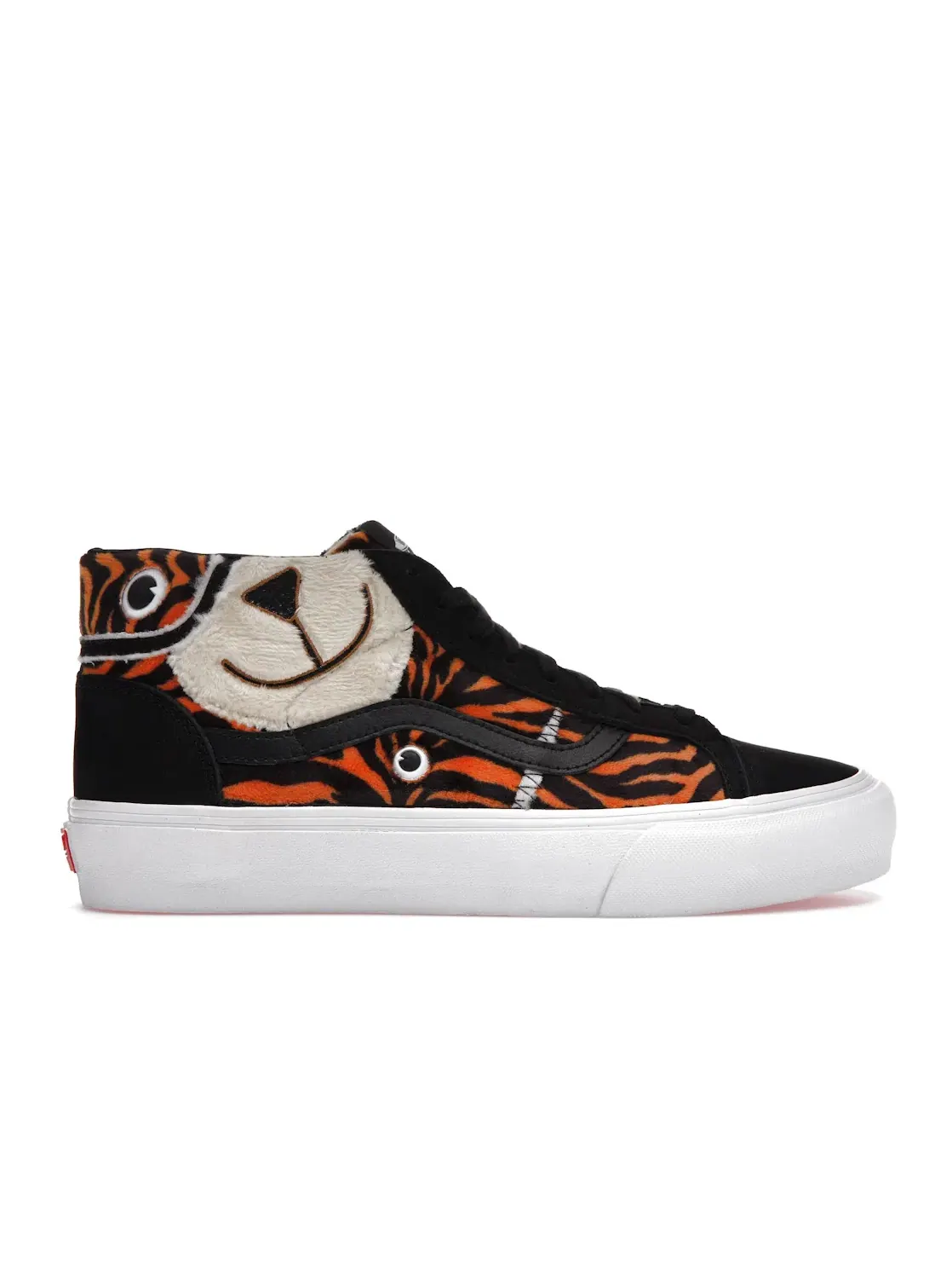 Мужские кеды Lifestyle с принтом Vans Mid Zoo Skool — изображение 1 из 4, черный