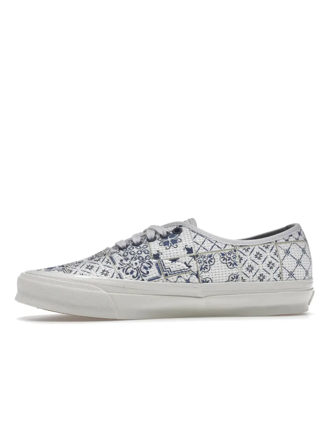 Кроссовки Lifestyle с принтом Vans OG Authentic LX Vans — изображение 3 из 4, белый/синий