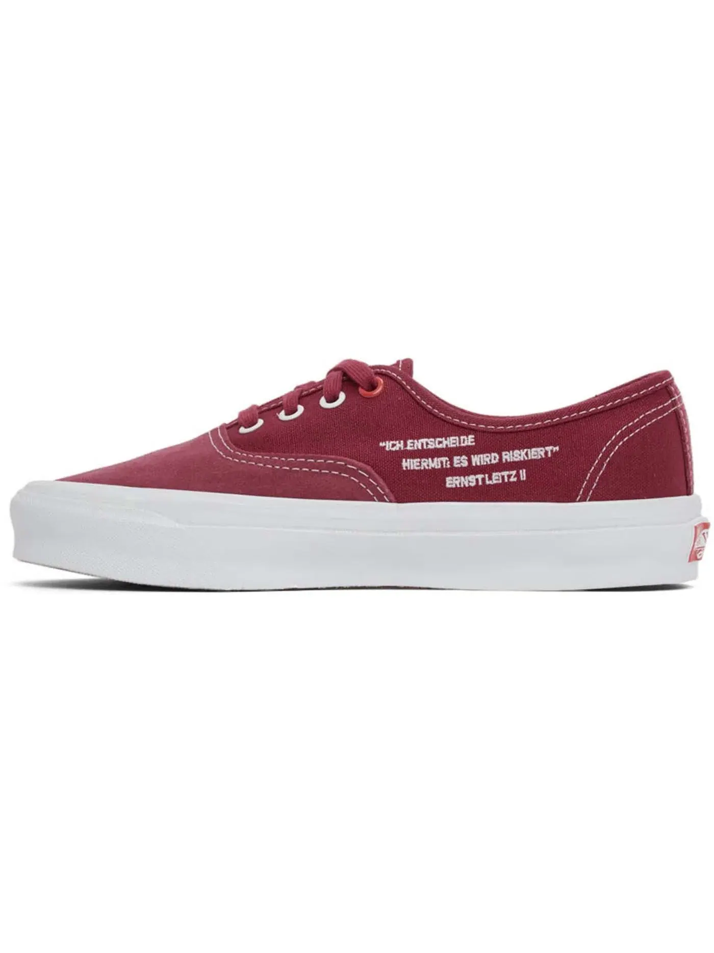 Мужские кроссовки Lifestyle Vans OG Authentic LX — изображение 2 из 3, красный