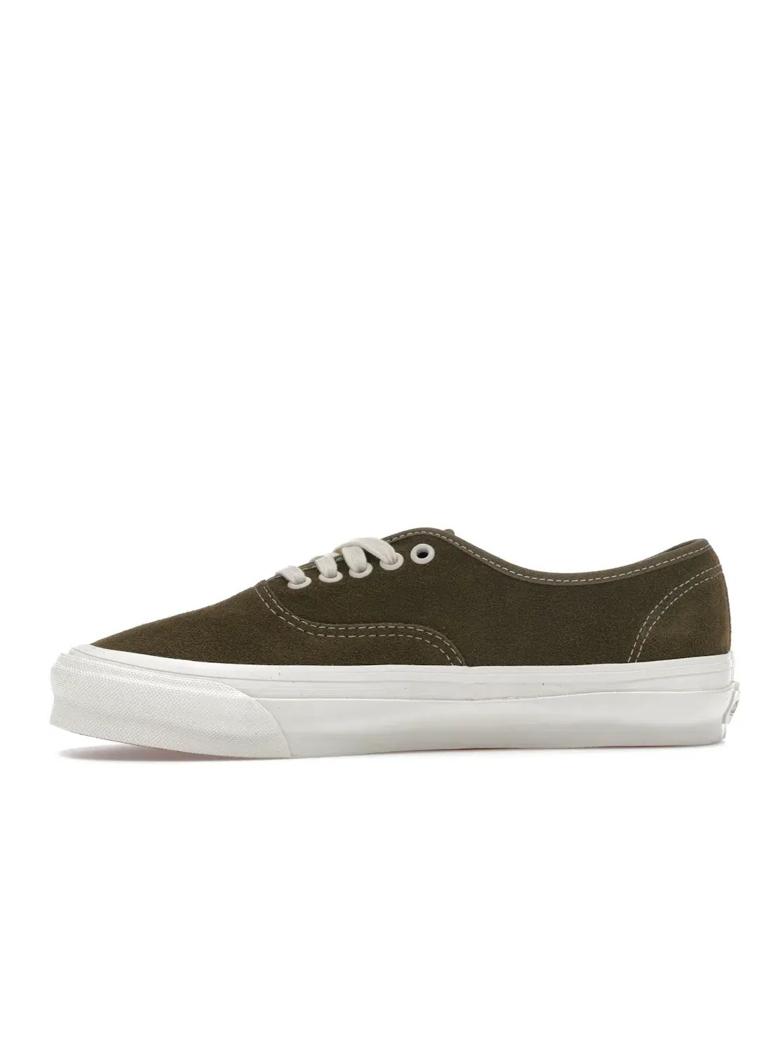 Мужские кроссовки замшевые OG Authentic LX Vans — изображение 3 из 4, оливковый
