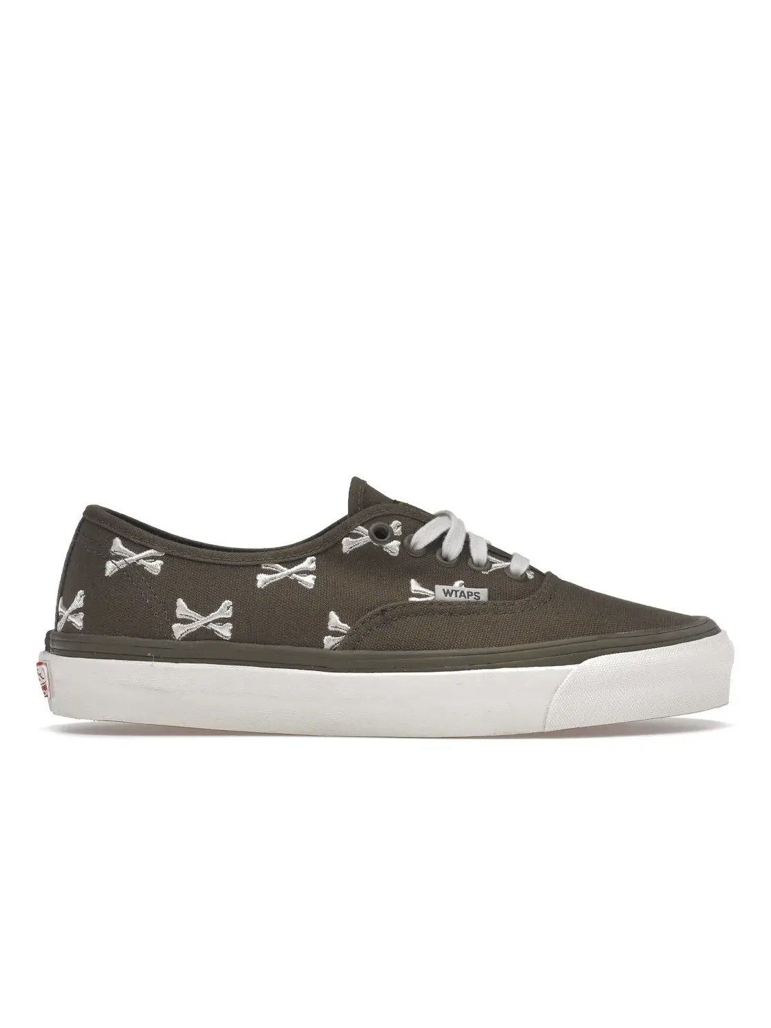 Мужские кеды Lifestyle Vans Authentic — изображение 1 из 4, оливковый