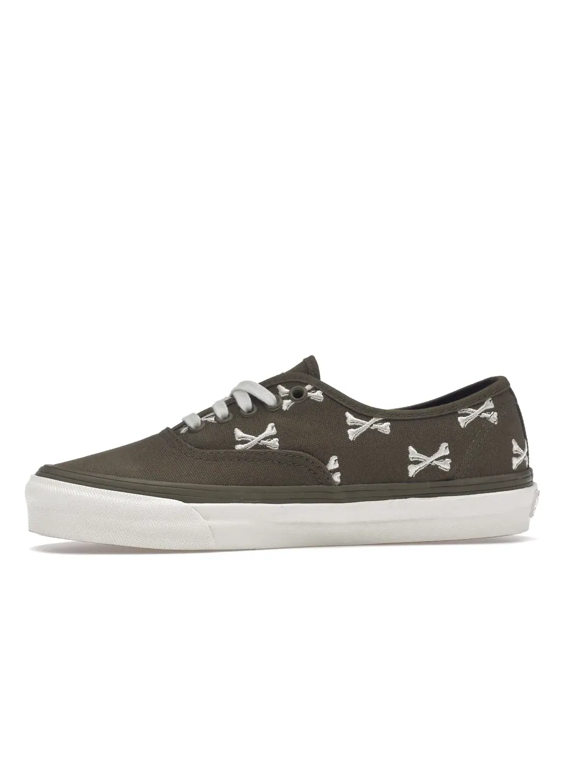 Мужские кеды Lifestyle Vans Authentic — изображение 3 из 4, оливковый