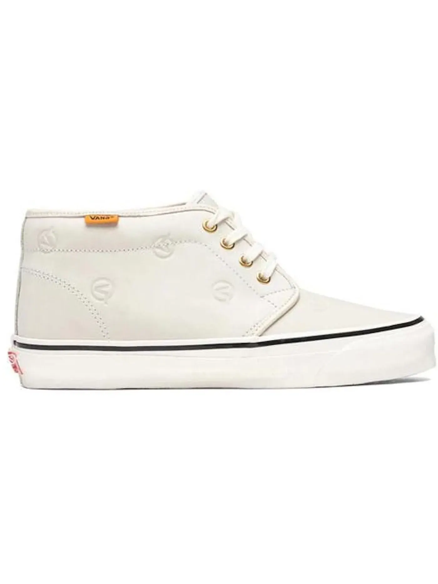 Мужские ботинки чукка с замшевым верхом Vans OG Chukka Boot LX — изображение 1 из 1, кремовый белый