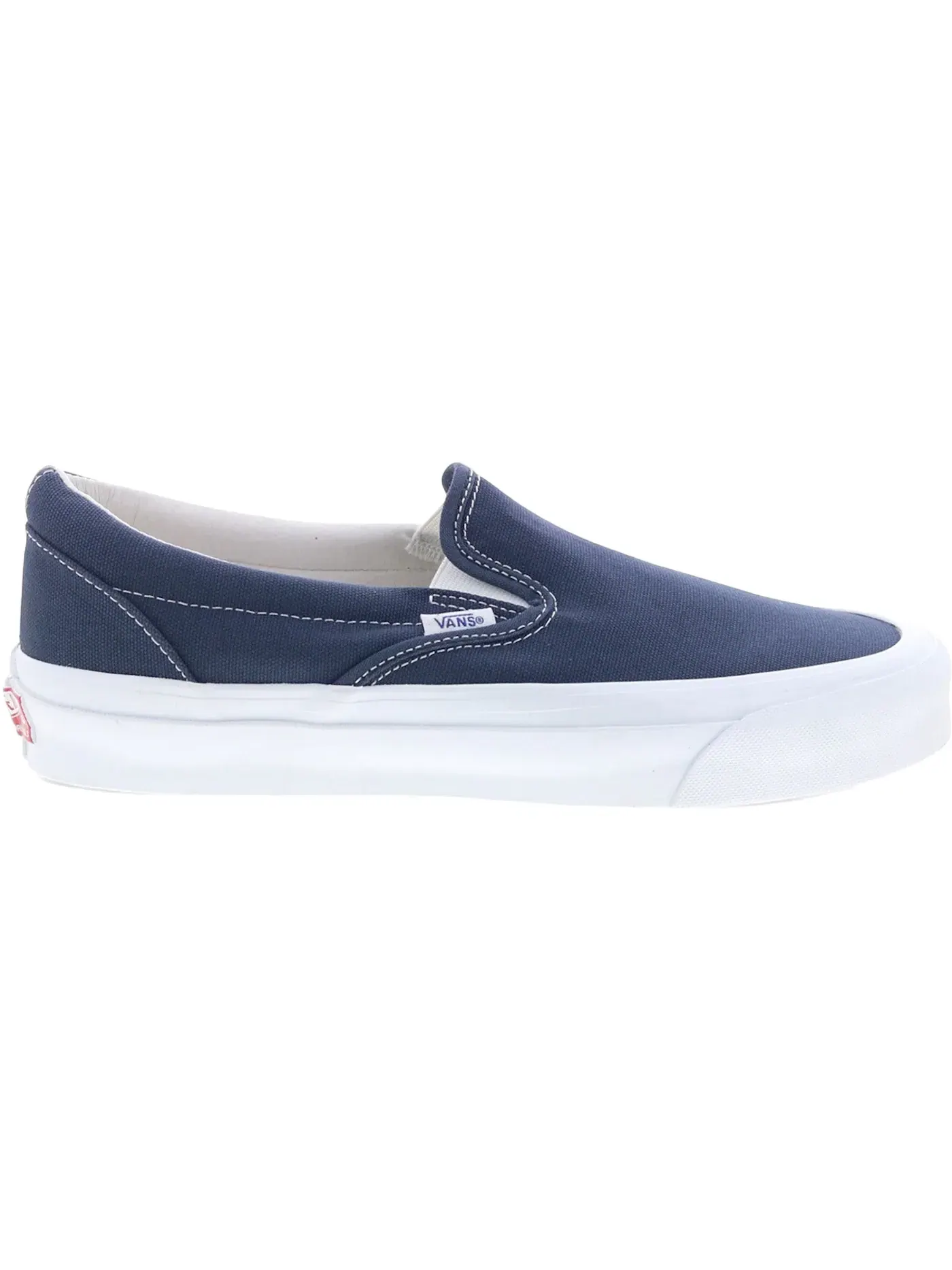 Мужские кеды OG Classic Slip-On LX Vans — изображение 1 из 1, темно-синий/белый