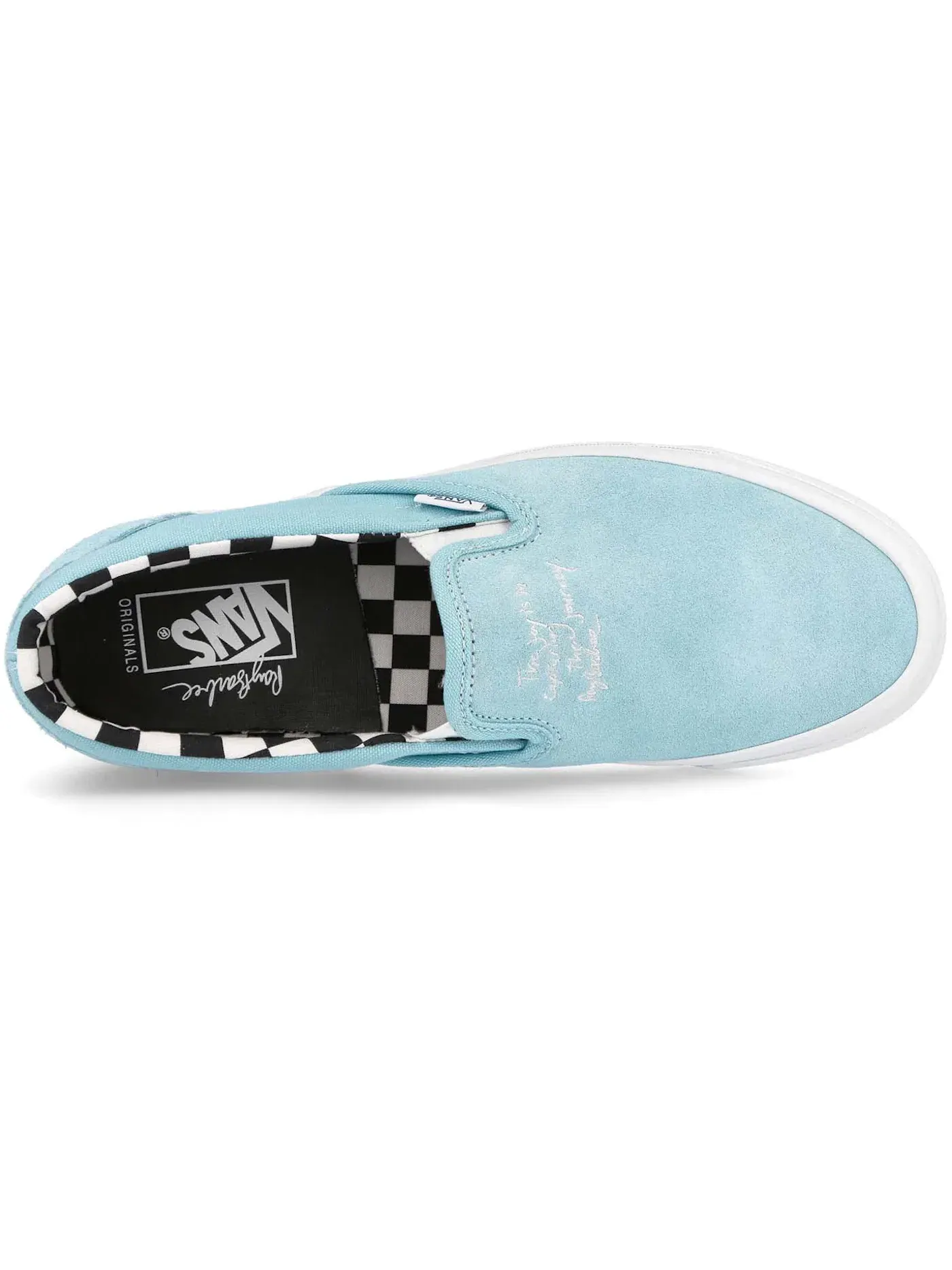 Мужские кеды Lifestyle OG Classic Slip-On LX Vans — изображение 2 из 2, светлый синий белый