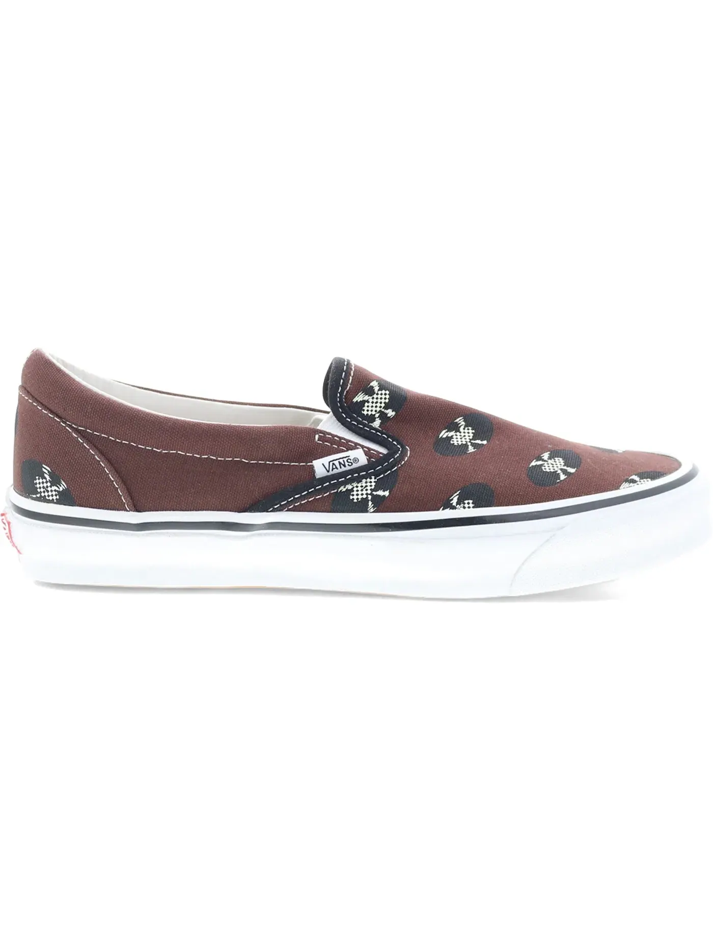 Мужские кеды Lifestyle Vans OG Classic Slip-On — изображение 1 из 1, коричневый