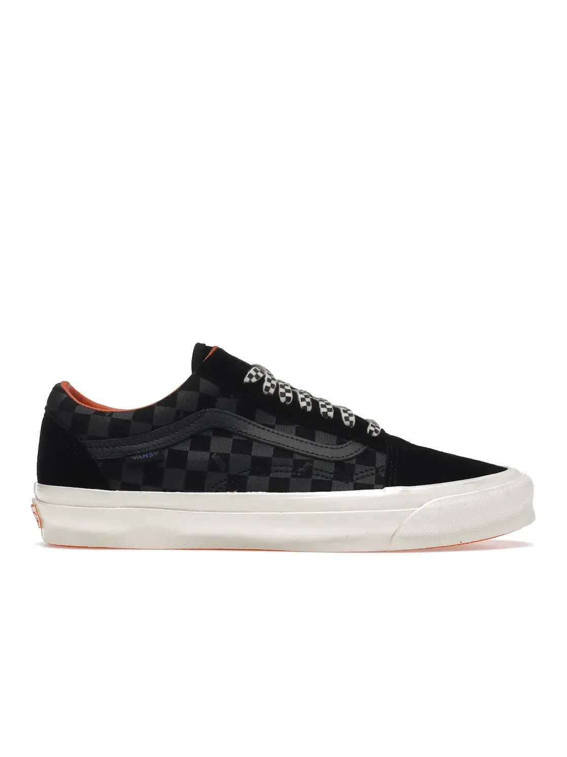 Мужские кроссовки с замшевым верхом Vans OG Old Skool LX Vans — изображение 1 из 4, черный/оранжевый