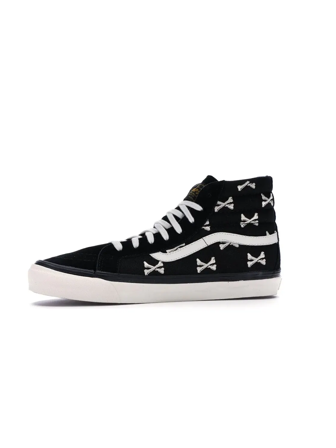Мужские кроссовки Lifestyle Vans Sk8-Hi WTAPS Black Crossbones — изображение 3 из 4, черный