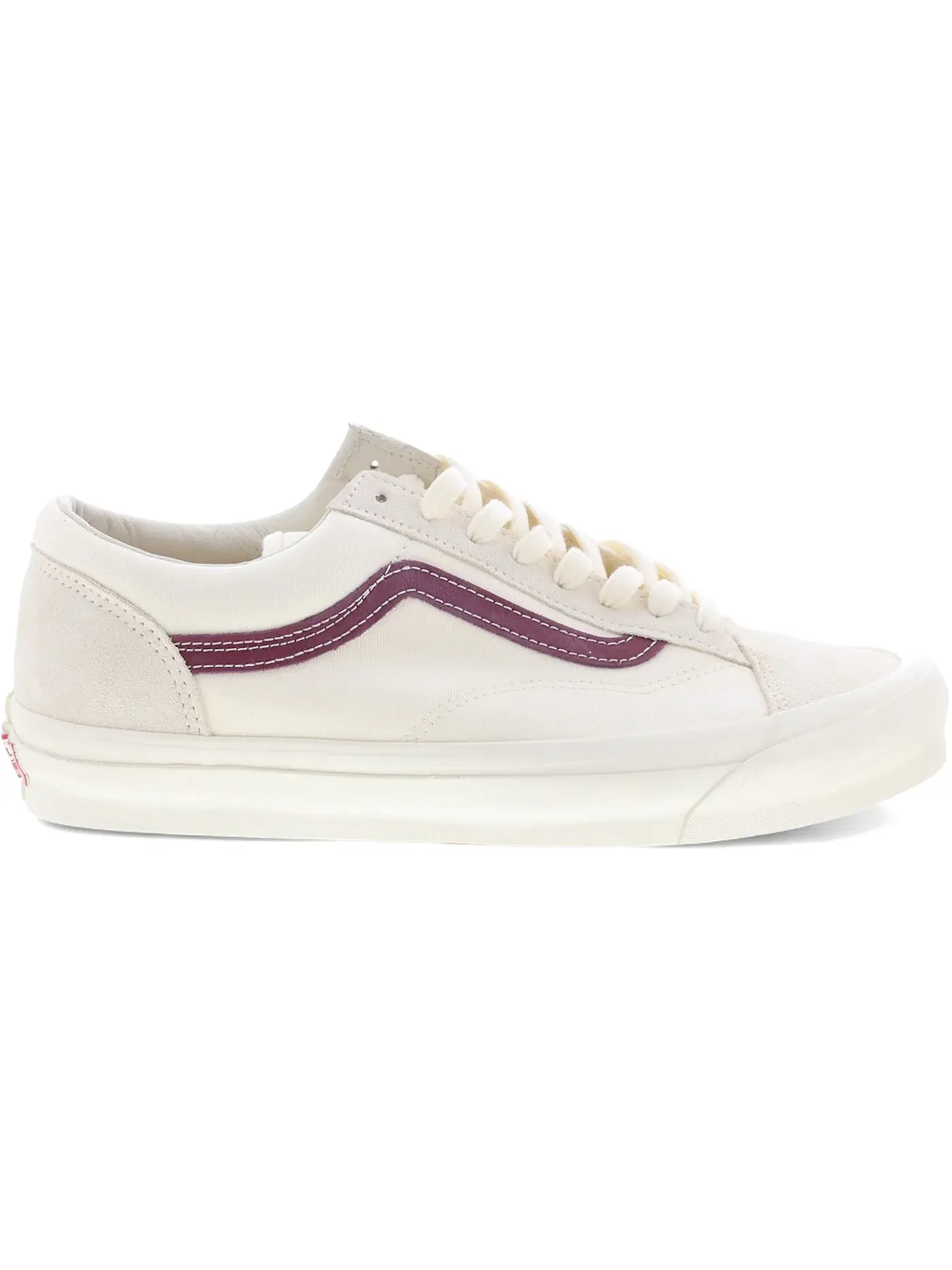 Мужские кроссовки с низким профилем Vans OG Style 36 LX — изображение 1 из 1, классический белый