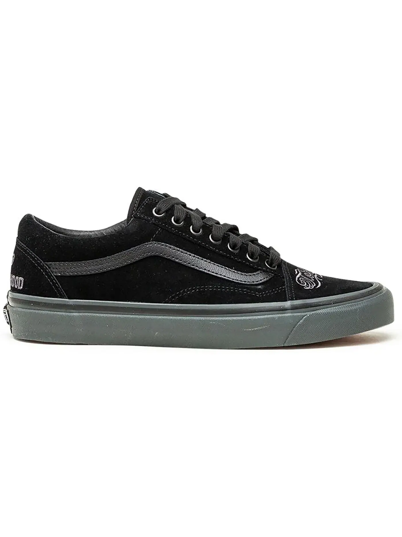 Мужские кроссовки из замши и кожи с принтом Vans Old Skool 36 DX — изображение 1 из 1, черный