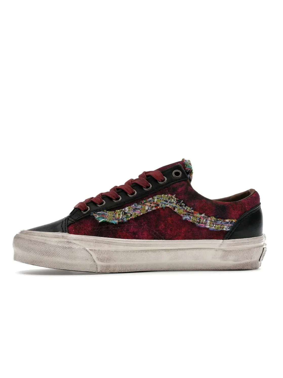 Мужские кеды Lifestyle Vans Old Skool 36 LX — изображение 3 из 4, бордовый/черный/кремовый