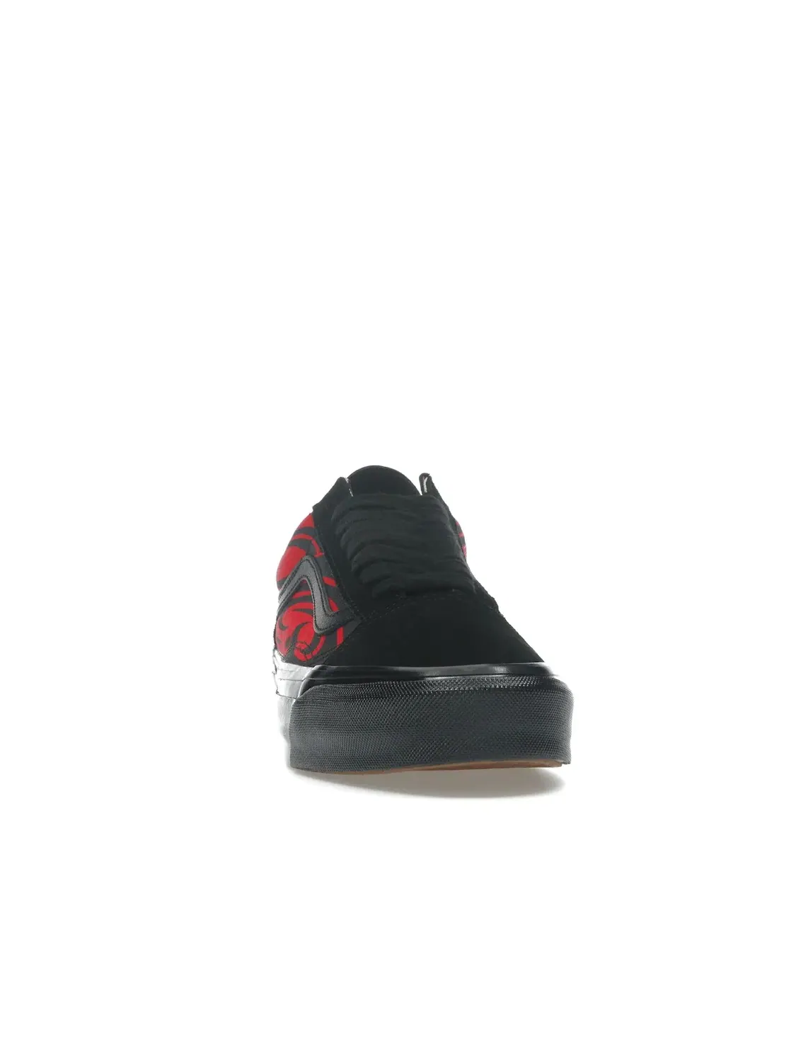 Мужские кроссовки с замшевыми вставками Vans Old Skool 36 LX — изображение 2 из 4, черный/красный