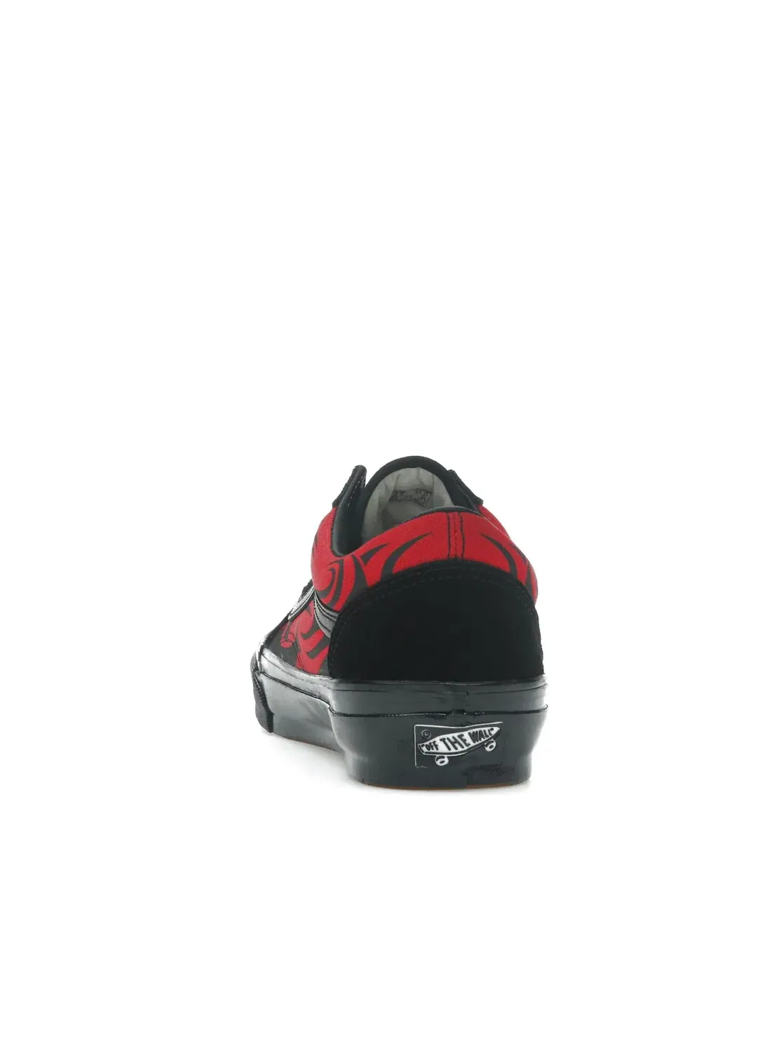 Мужские кроссовки с замшевыми вставками Vans Old Skool 36 LX — изображение 4 из 4, черный/красный