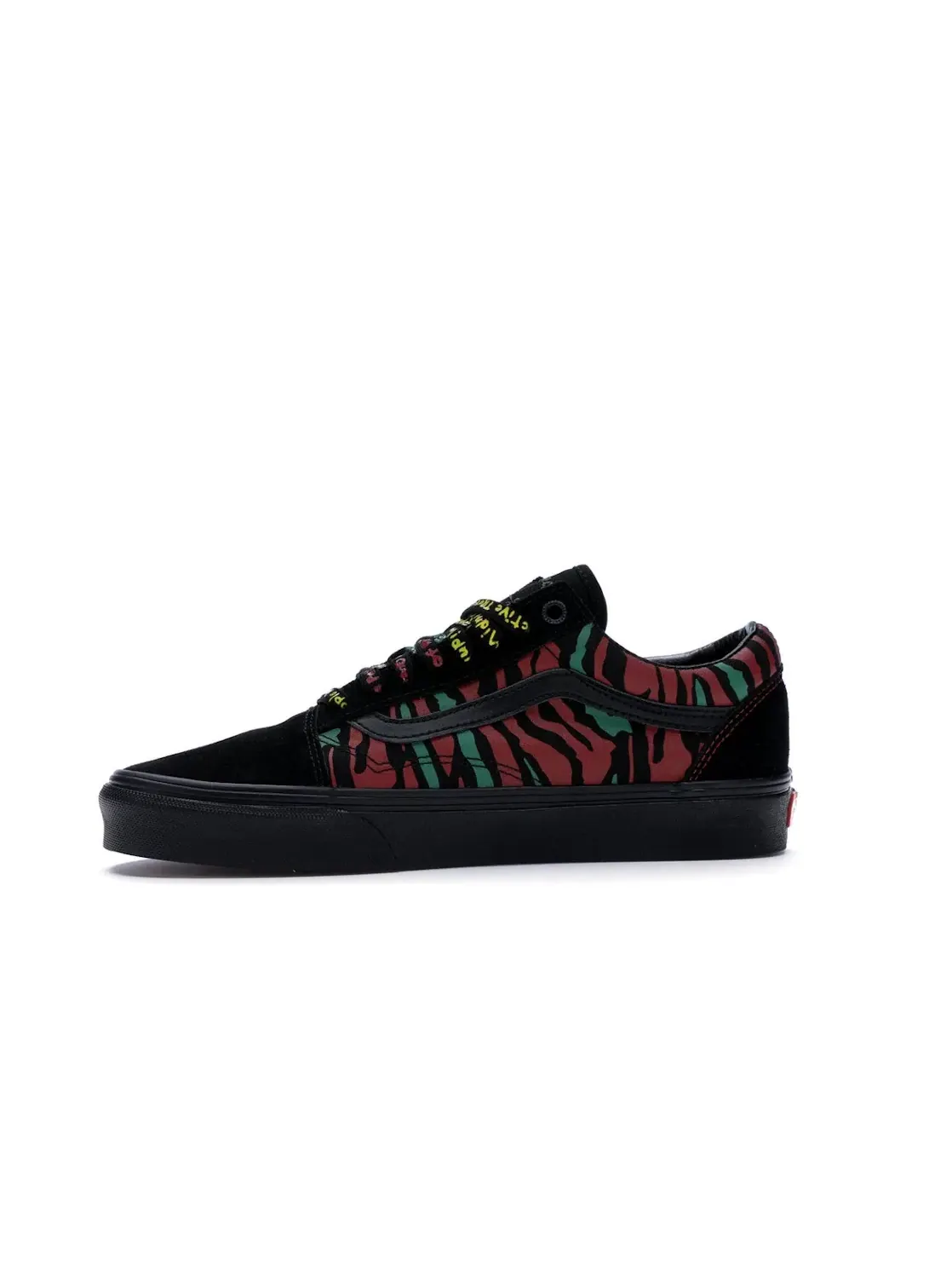 Мужские кроссовки Lifestyle с принтом Vans Old Skool — изображение 3 из 4, черный/красный